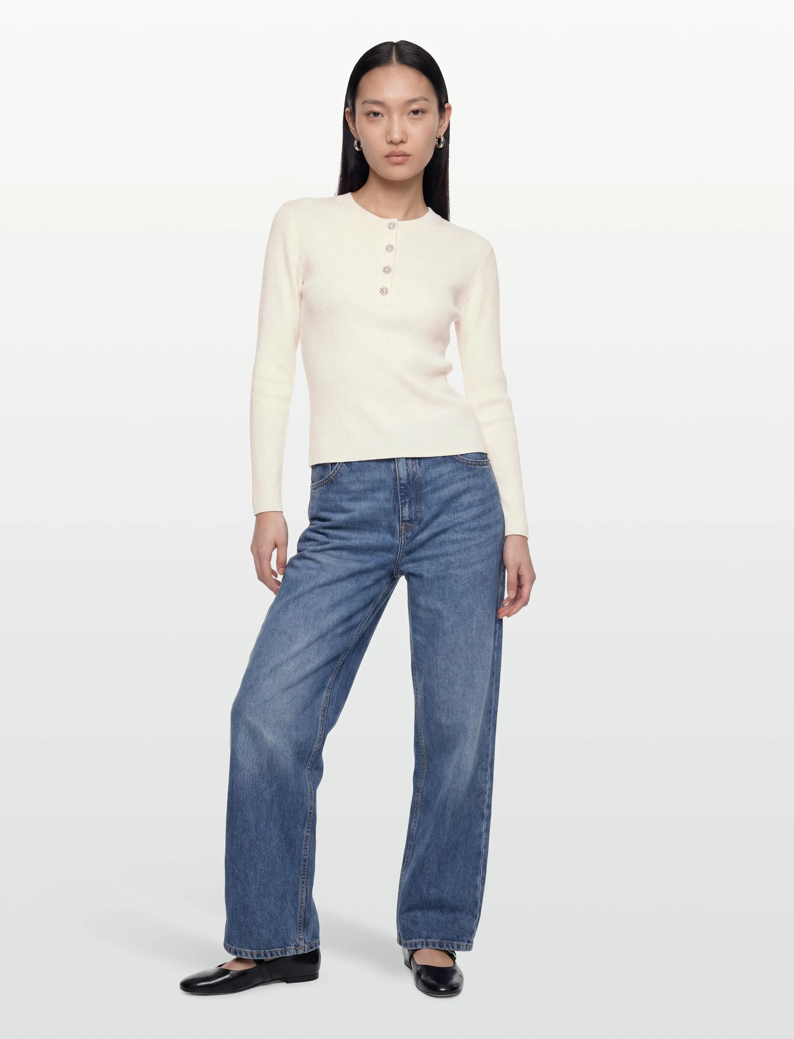 Copenhagen Muse - CMVERAN-PULLOVER - pullover - jet stream - 0