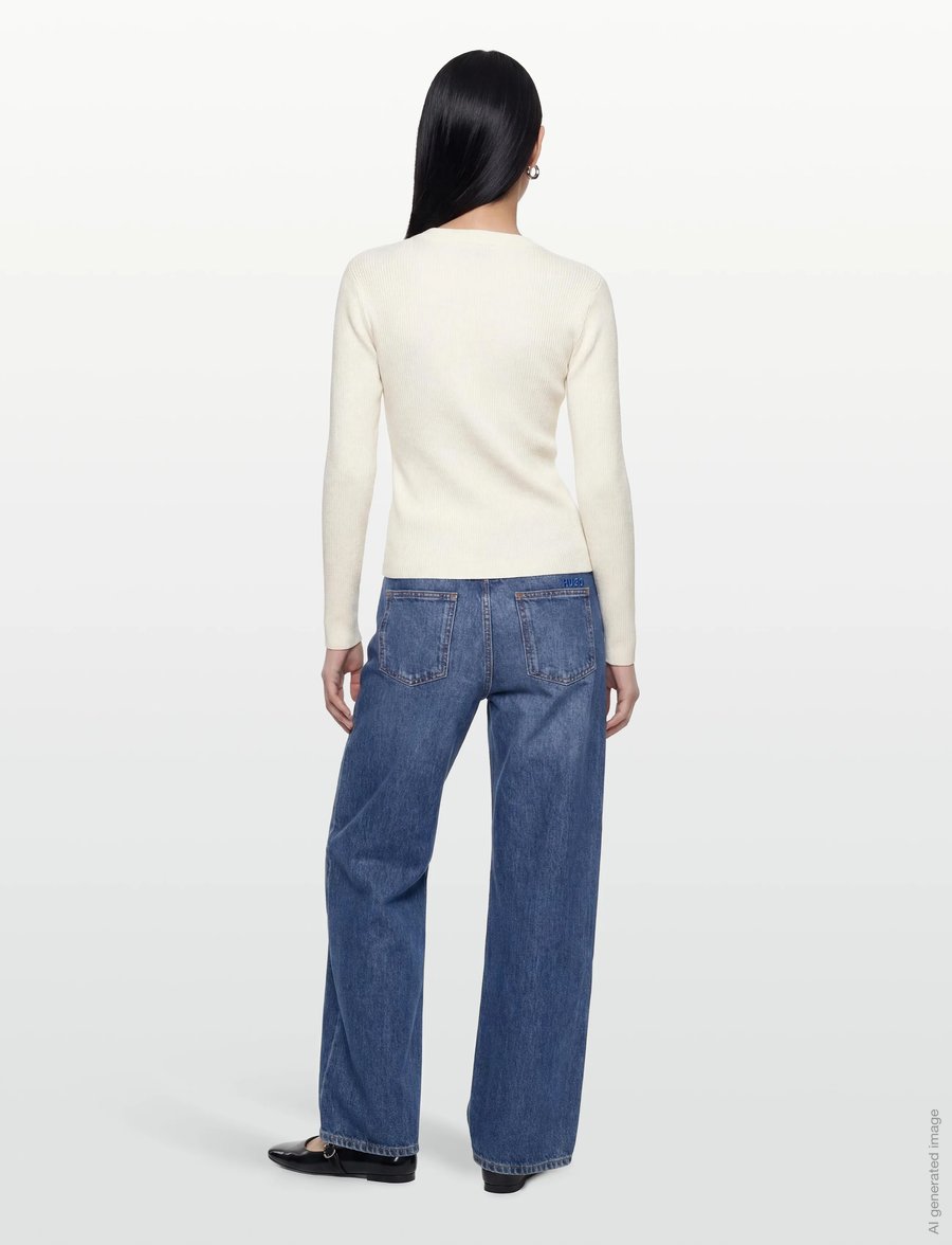 Copenhagen Muse - CMVERAN-PULLOVER - gebreide truien - jet stream - 4