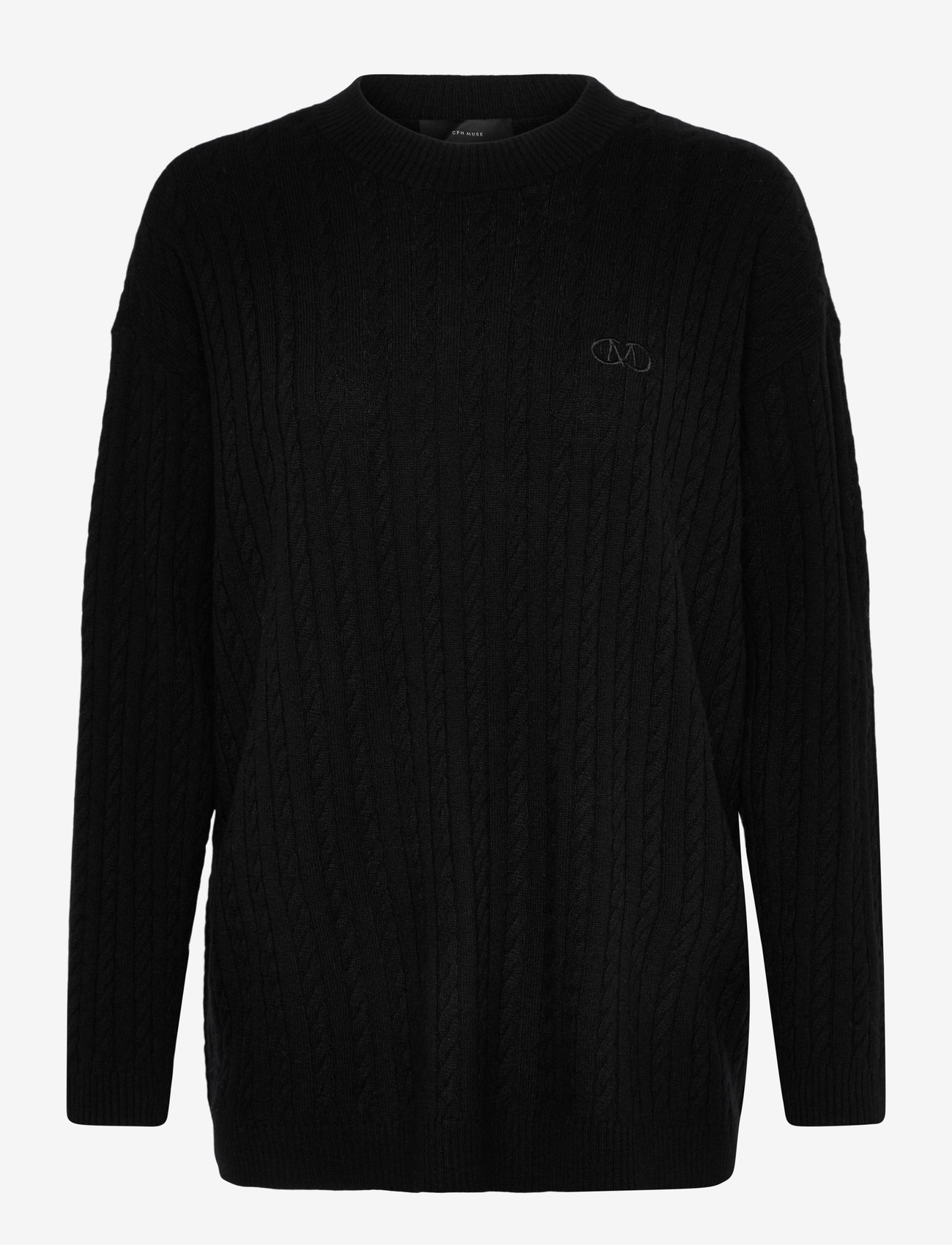 Copenhagen Muse - CMCASHA-PULLOVER - cashmere - black - 0