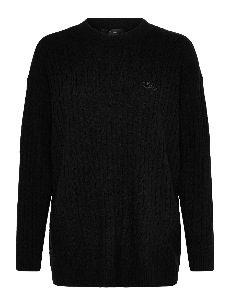 Copenhagen Muse - CMCASHA-PULLOVER - cashmere - black - 0