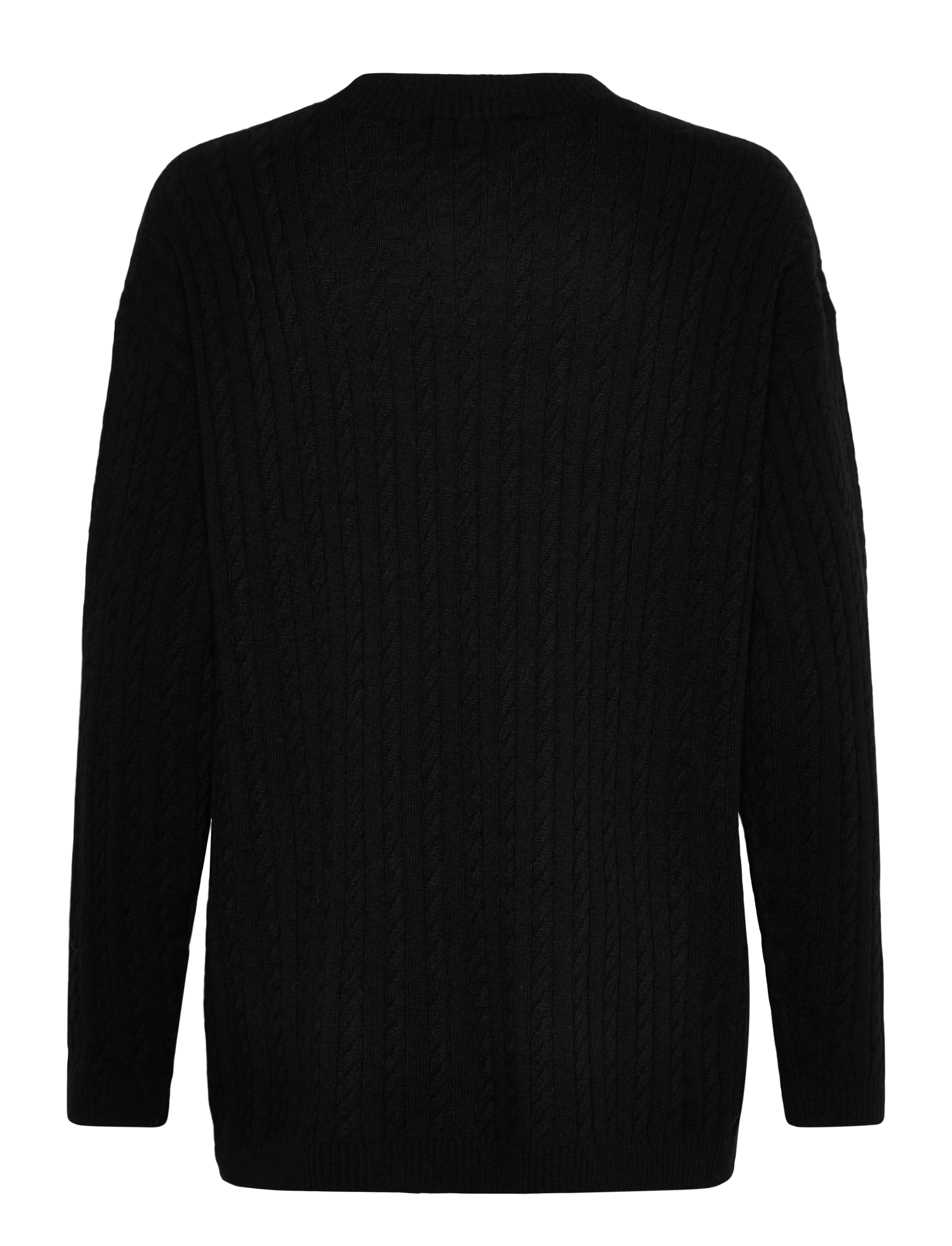 Copenhagen Muse - CMCASHA-PULLOVER - kaszmir - black - 1