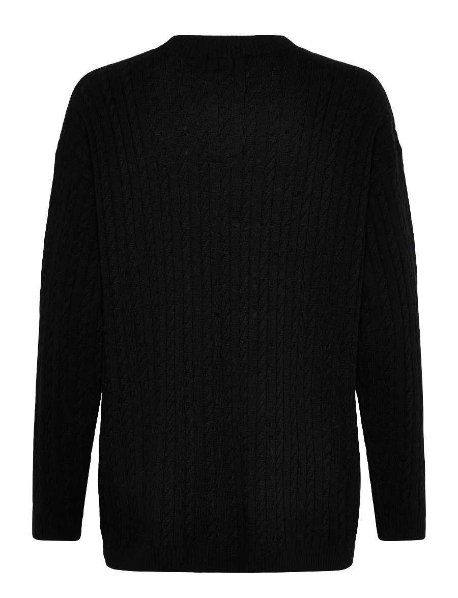 Copenhagen Muse - CMCASHA-PULLOVER - cashmere - black - 1