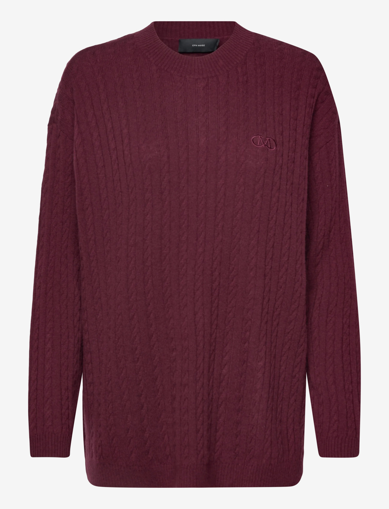 Copenhagen Muse - CMCASHA-PULLOVER - kaschmir - windsor wine - 1