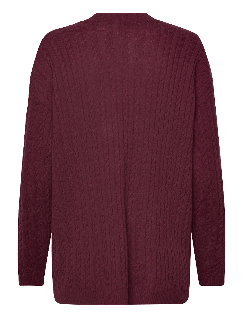 Copenhagen Muse - CMCASHMERE-PULLOVER - strikkegensere - windsor wine - 2