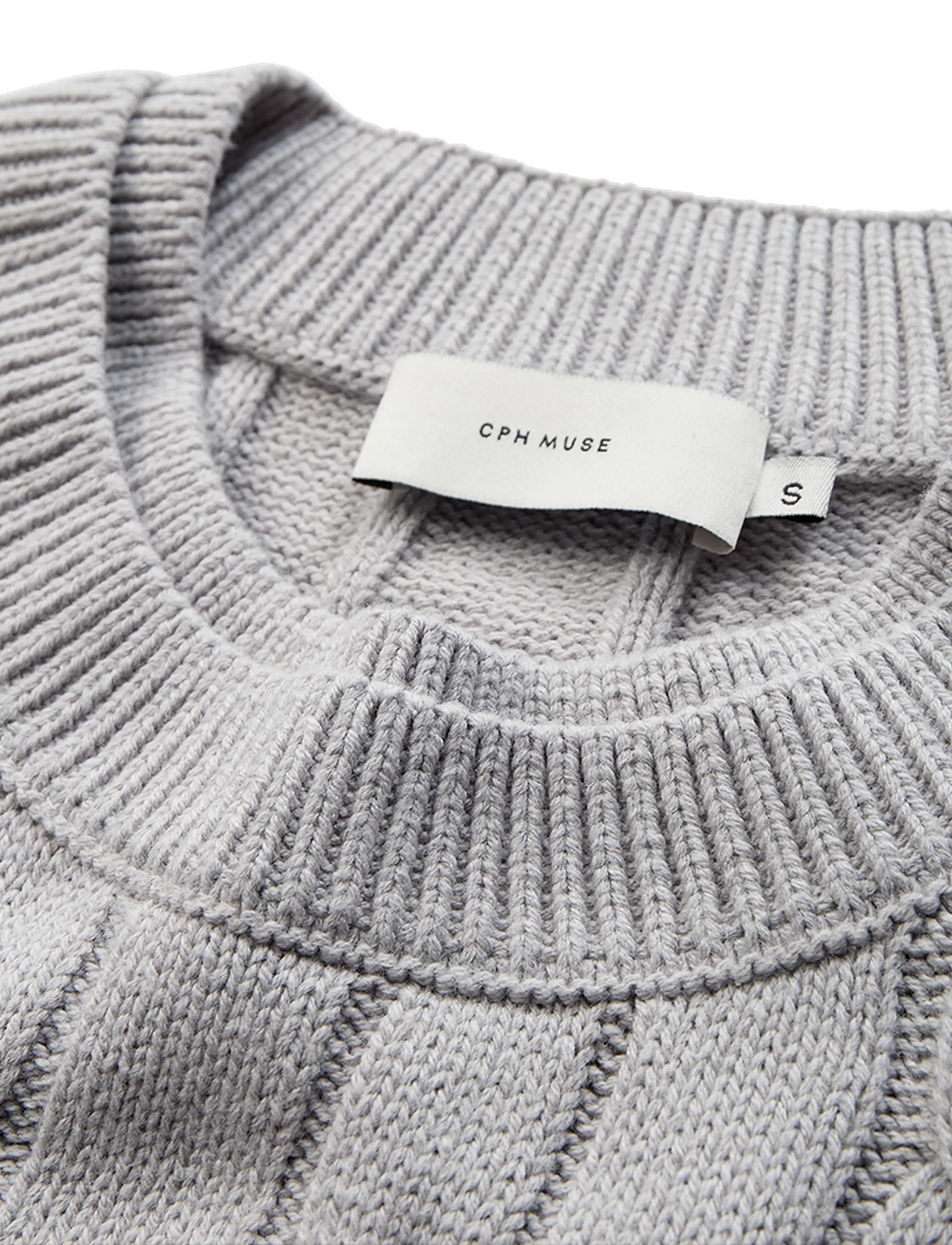 Copenhagen Muse - CMKOTOM-PULLOVER - autumn clothing - light grey melange - 2