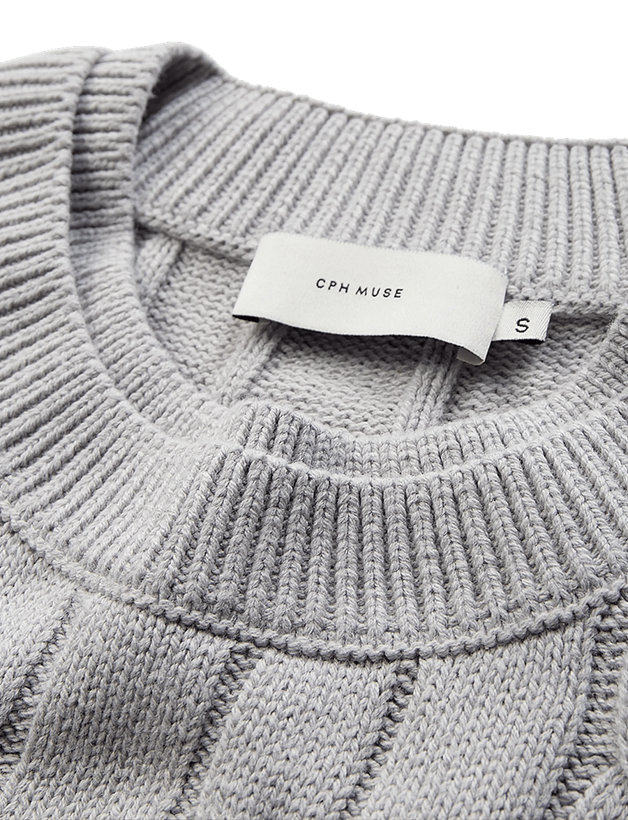 Copenhagen Muse - CMKOTOM-PULLOVER - jumpers - light grey melange - 2