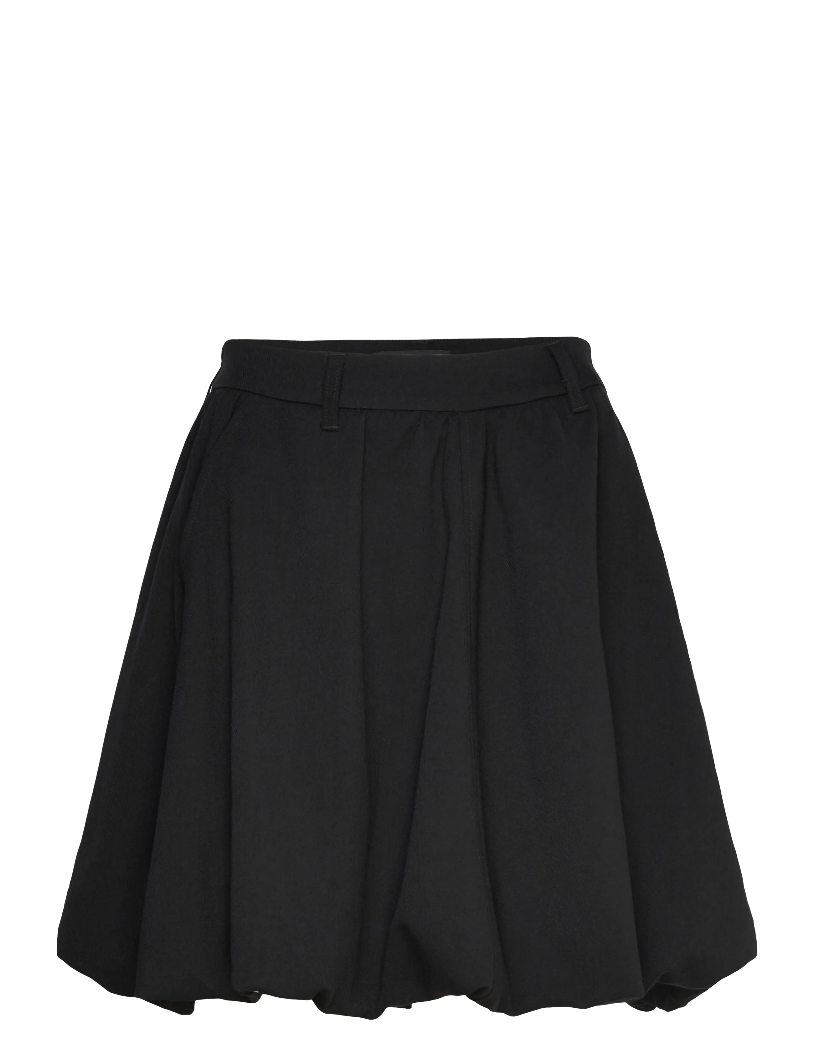 Copenhagen Muse Cmtailor-Skirt Is A Short Balloon Skirt In The Iconic Tailor Material With Side, XL, Röcke, Schwarz - Frauen