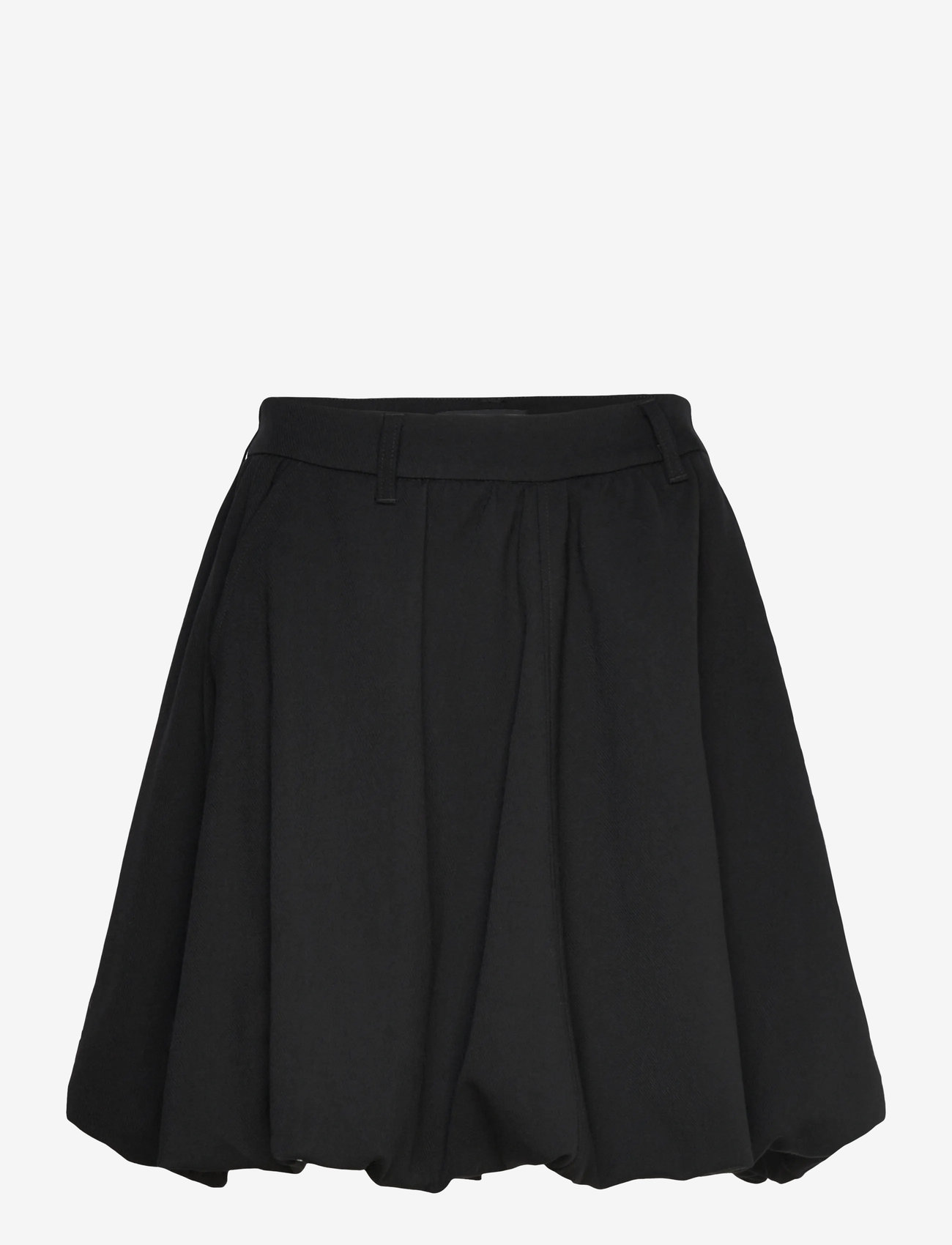 Copenhagen Muse - CMTAILOR-SKIRT is a short balloon skirt in the iconic Tailor material with side - short skirts - black - 0