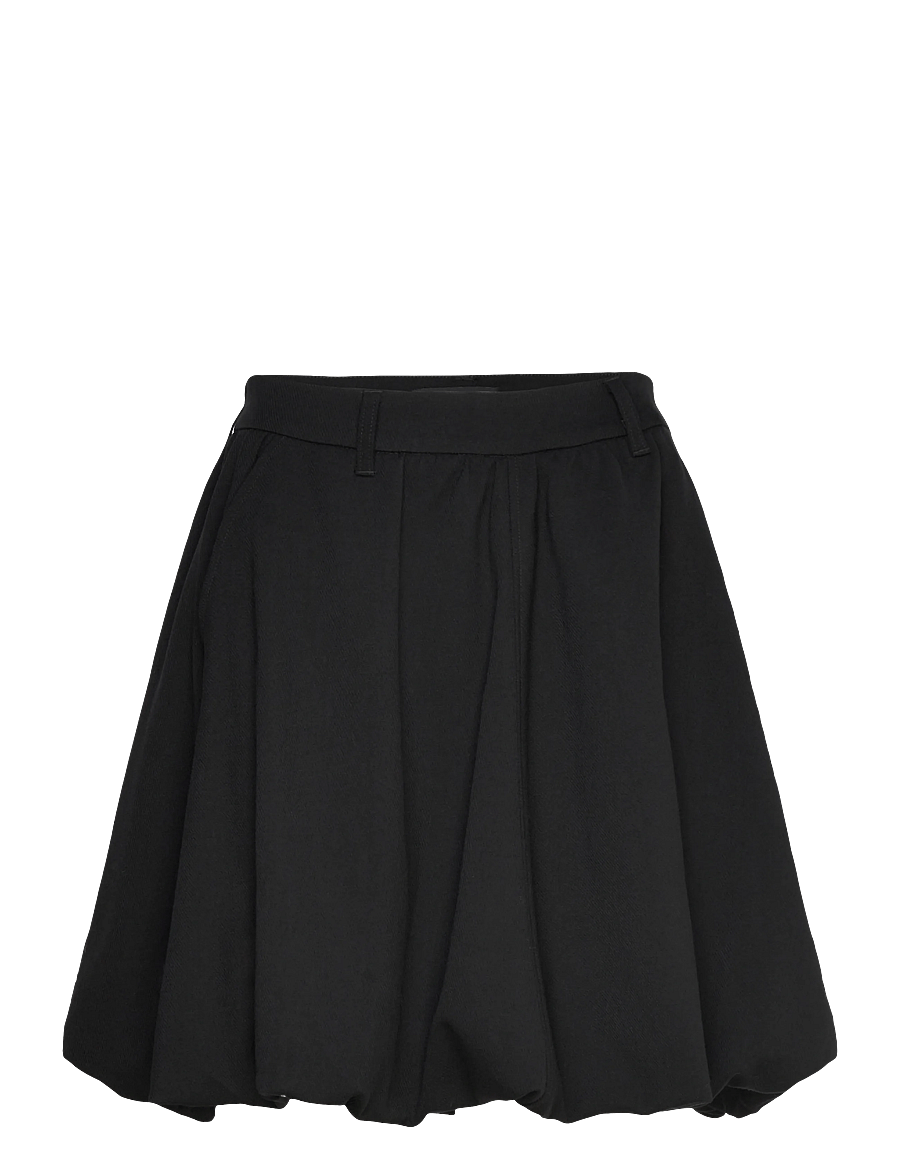 Copenhagen Muse - CMTAILOR-SKIRT is a short balloon skirt in the iconic Tailor material with side - kurze röcke - black - 0