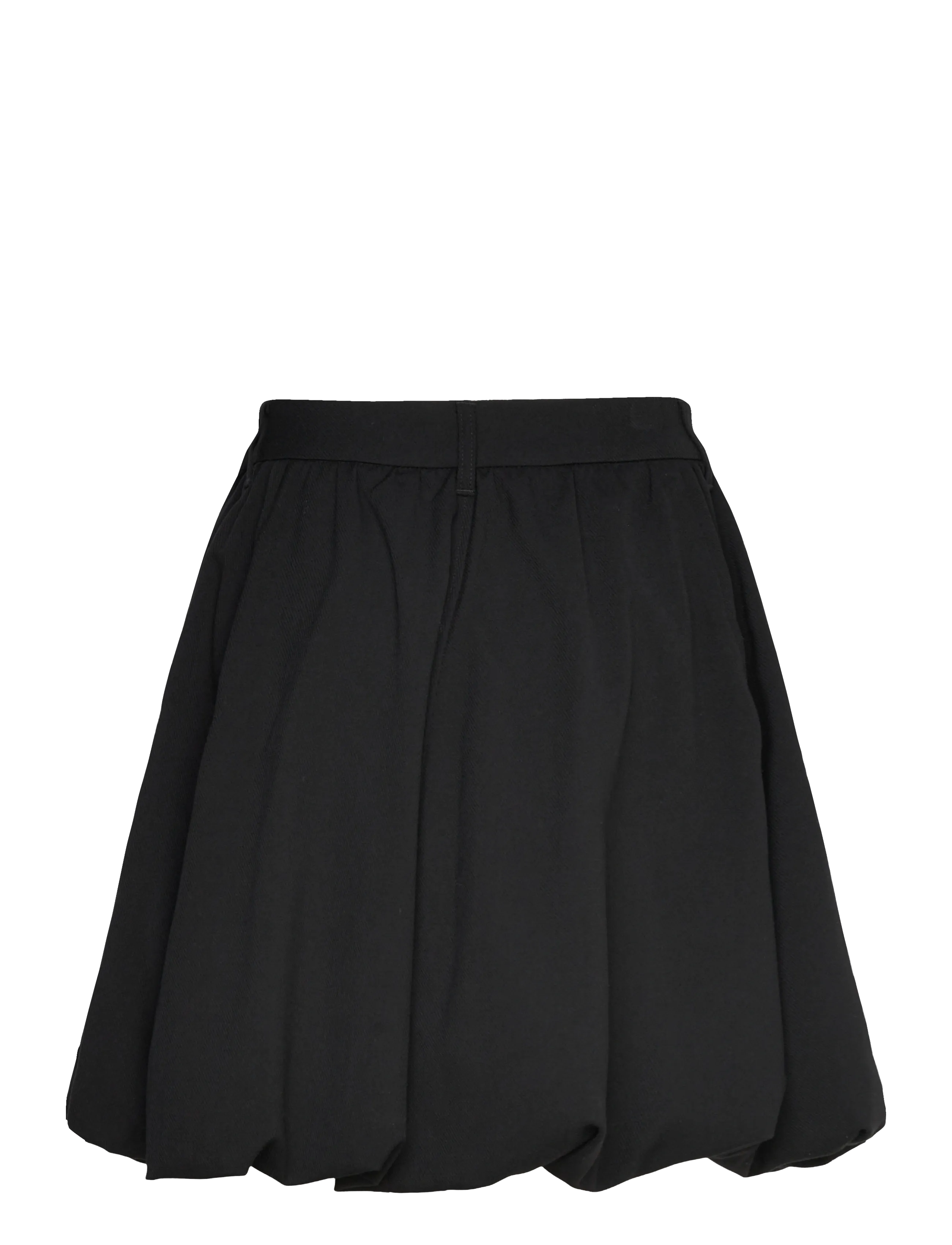 Copenhagen Muse - CMTAILOR-SKIRT is a short balloon skirt in the iconic Tailor material with side - kurze röcke - black - 1