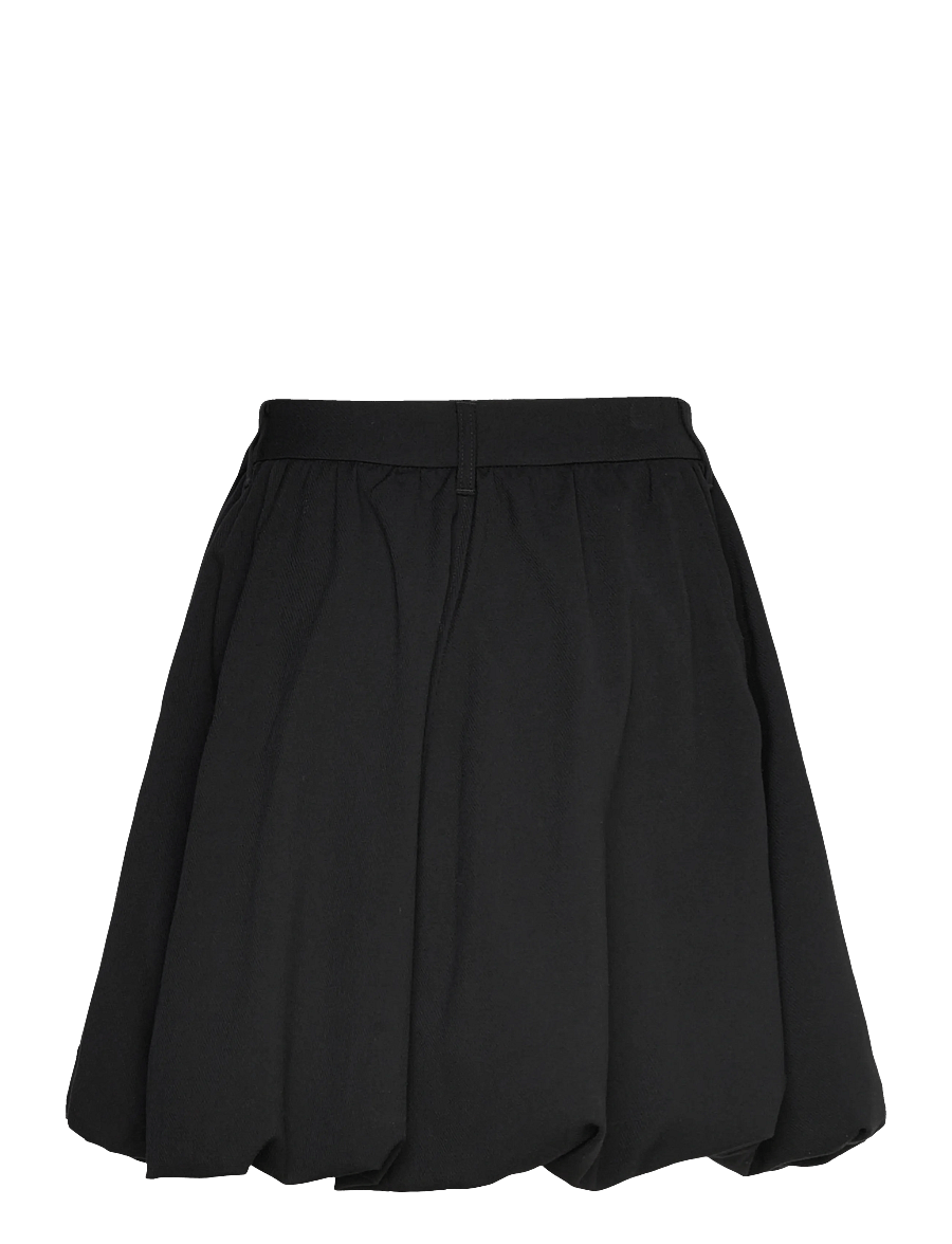 Copenhagen Muse - CMTAILOR-SKIRT is a short balloon skirt in the iconic Tailor material with side - kurze röcke - black - 1