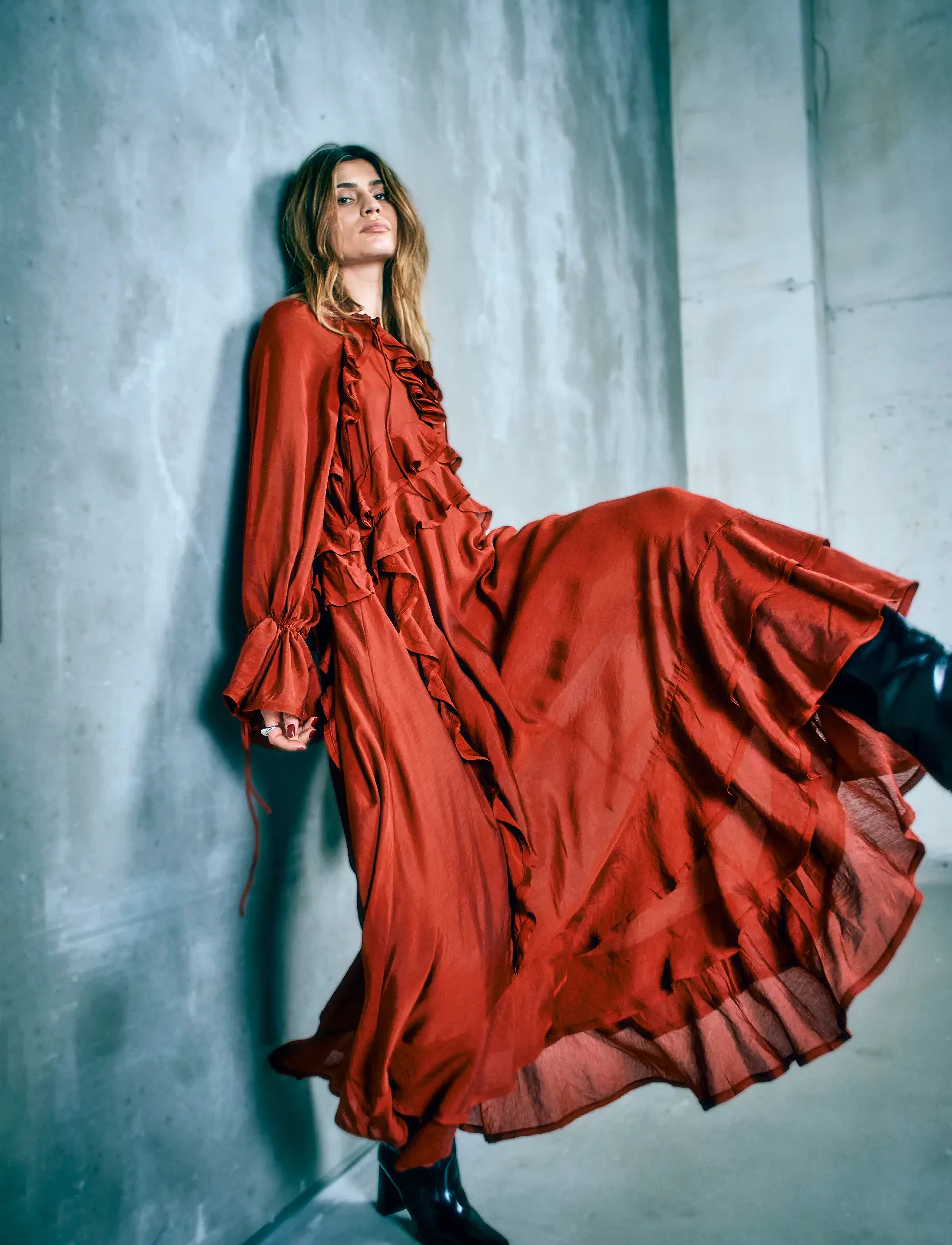 Copenhagen Muse - CMNORMA-DRESS - red pear - 3
