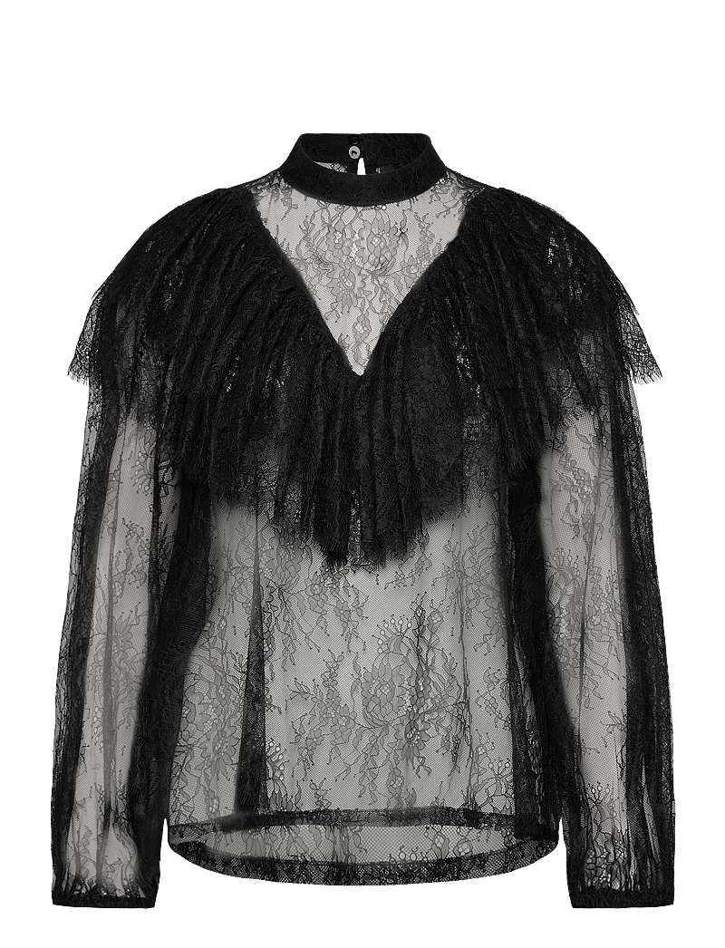 Copenhagen Muse - CMMARTA-BLOUSE - bluzki z długimi rękawami - black - 1