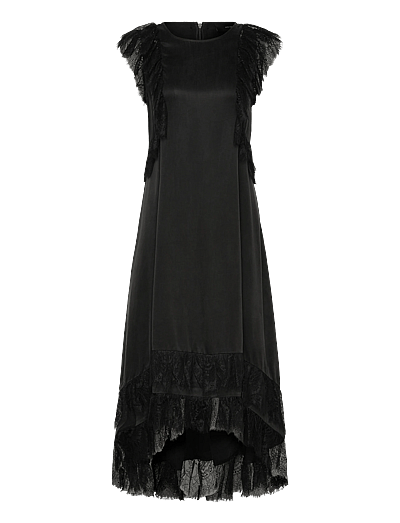 ted baker porrla frill lace midi dress Ted Baker Porrla Frill Lace Midi Dress, Green