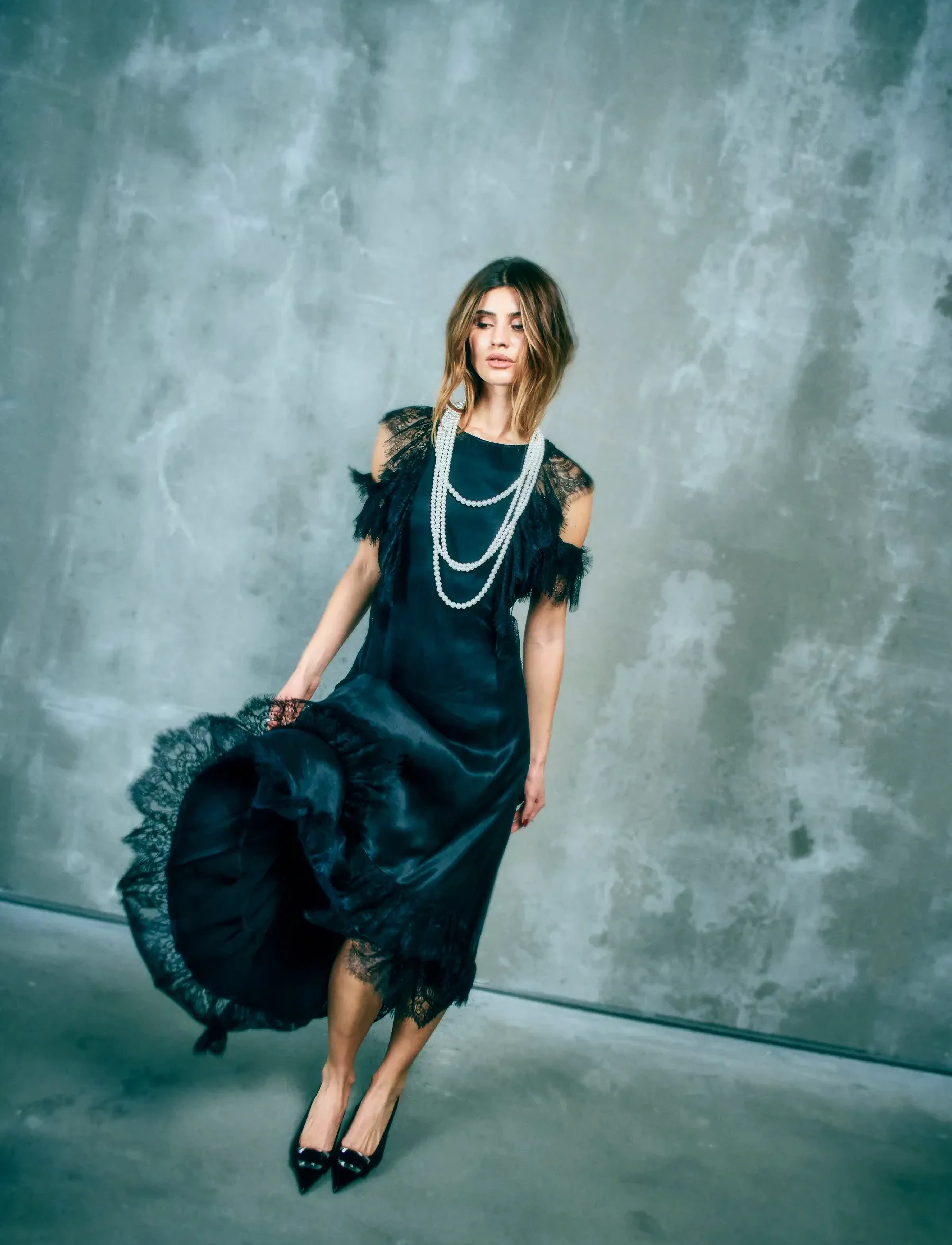 Copenhagen Muse - CMMARTA-DRESS - robes de dentelle - black - 4