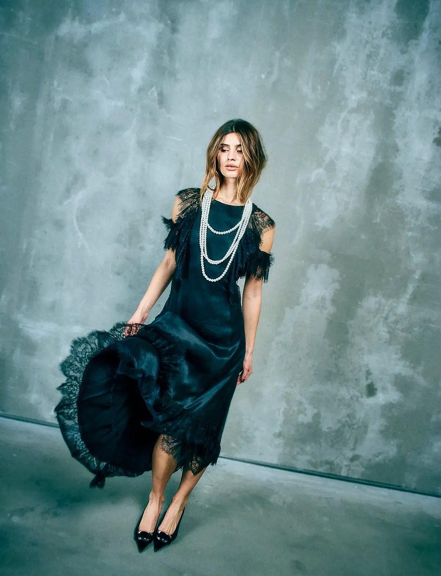 Copenhagen Muse - CMMARTA-DRESS - spitzenkleider - black - 4