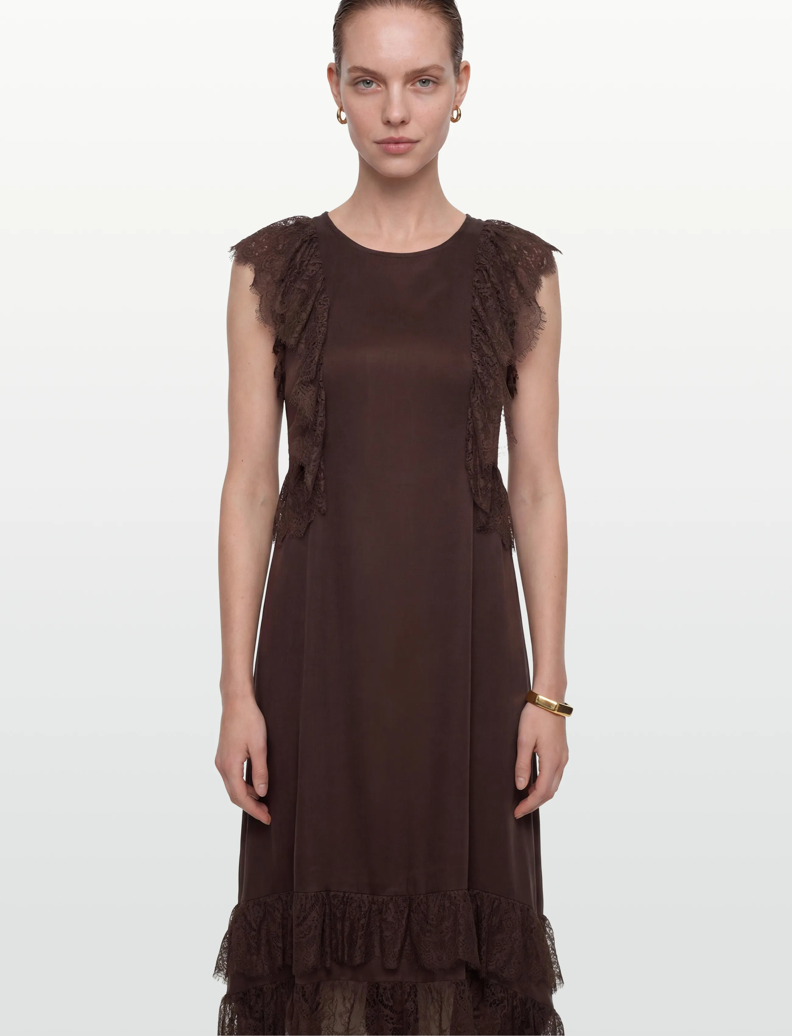 Copenhagen Muse - CMMARTA-DRESS - blondekjoler - mulch - 3