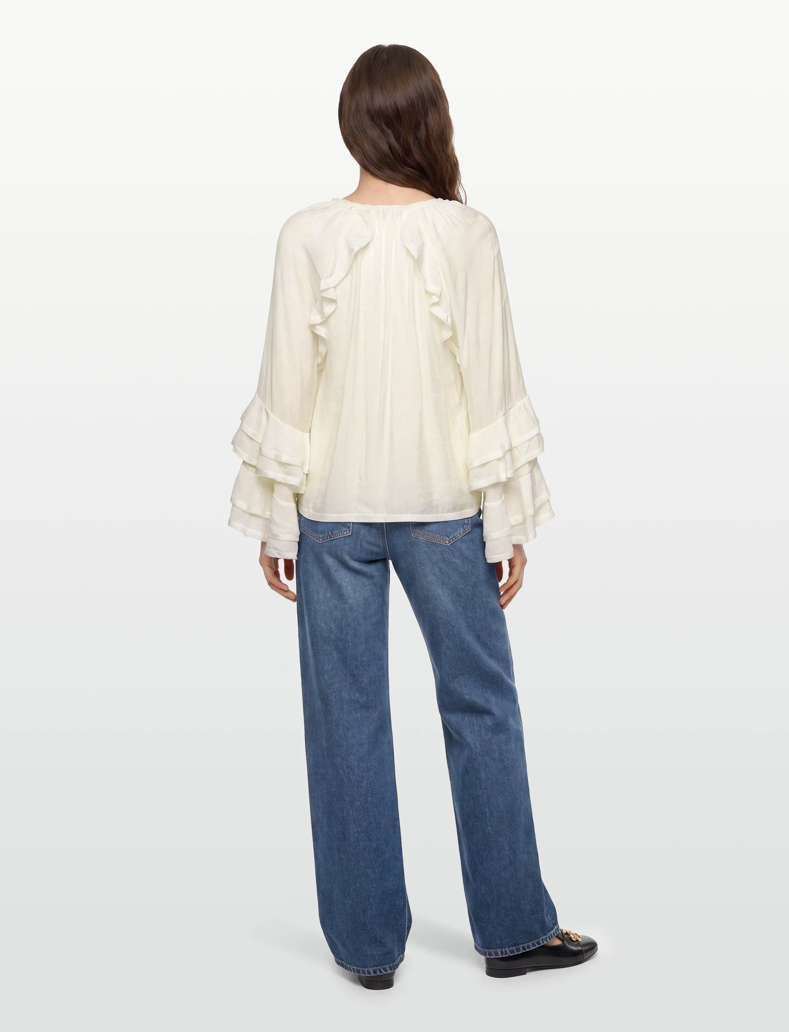 Copenhagen Muse - CMNORMA-BLOUSE - langärmlige blusen - jet stream - 4