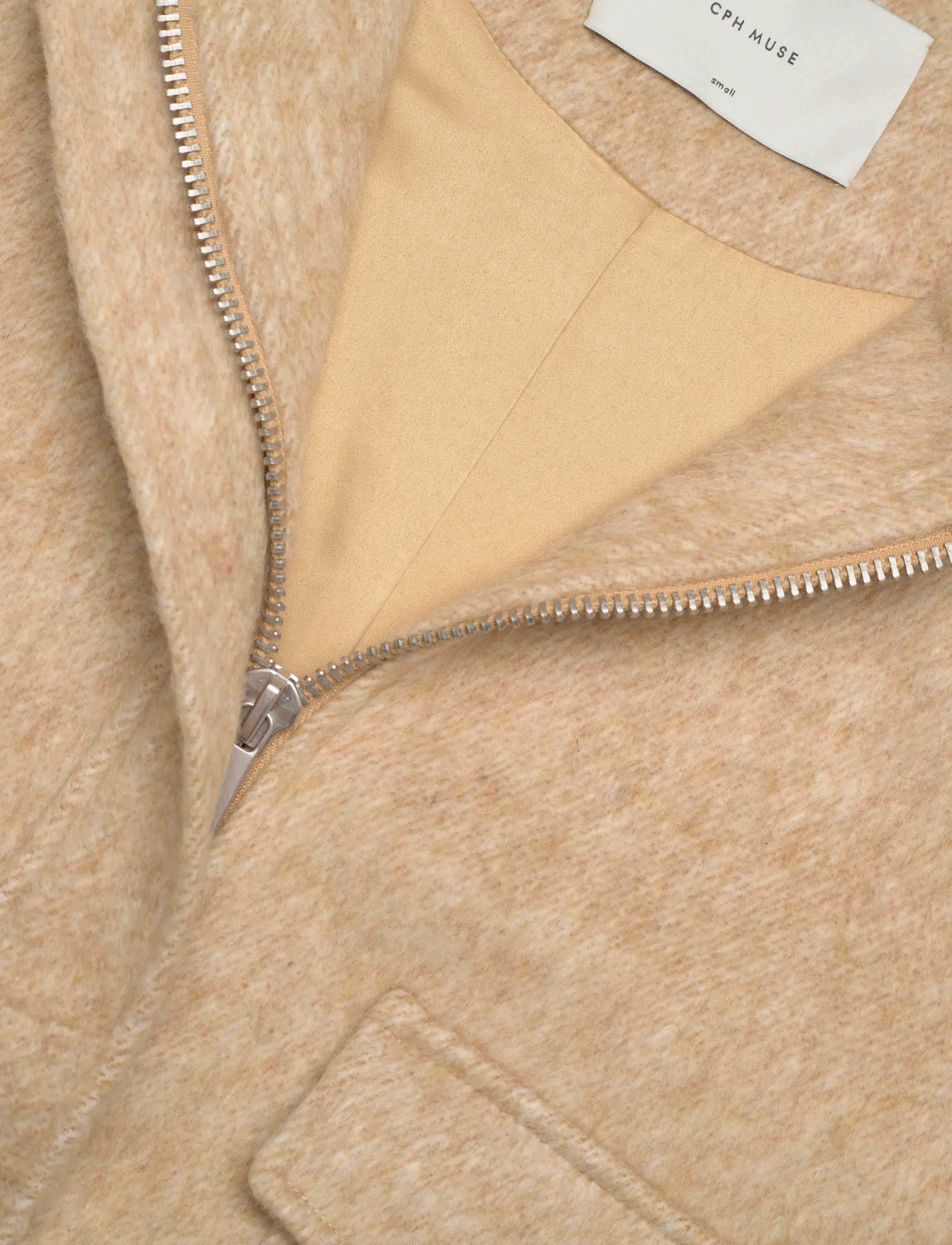 Copenhagen Muse - CMRATTAN-JACKET - utility-jakid - rattan melange - 3