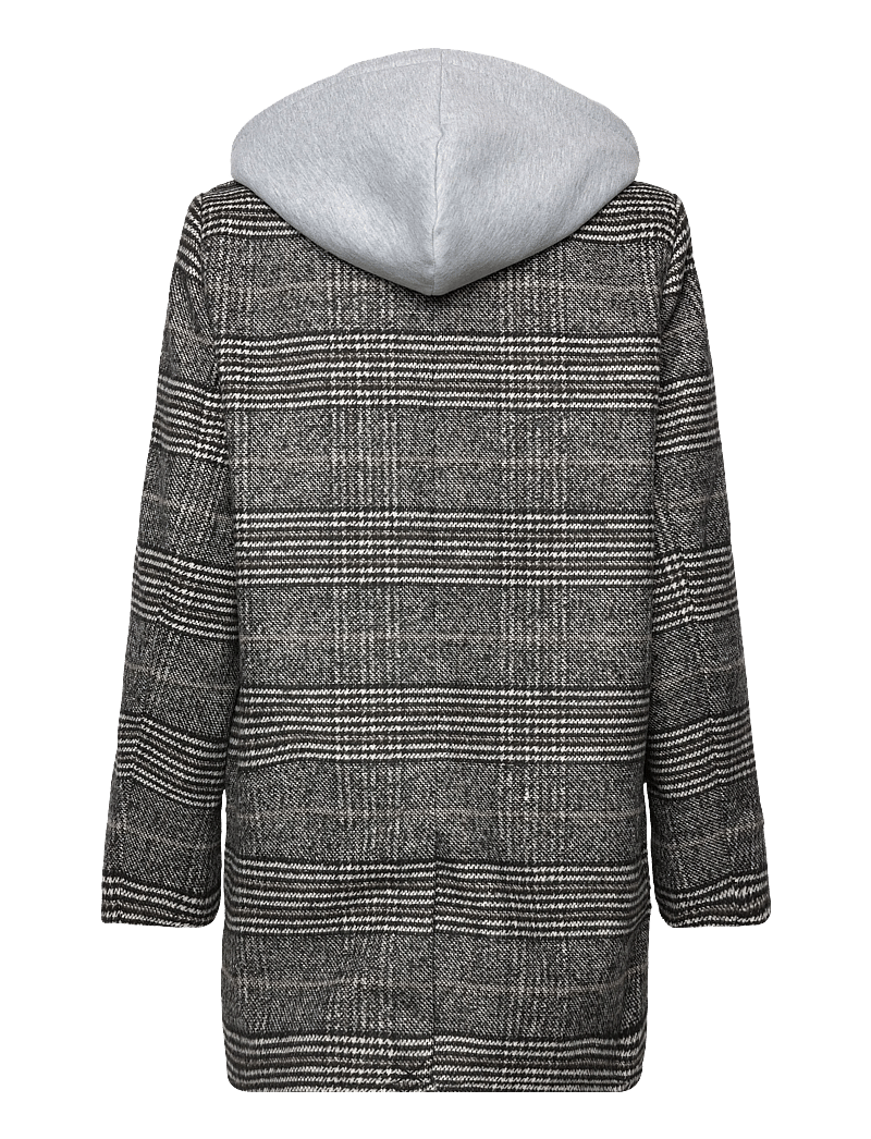 Copenhagen Muse - CMHOODIE-JACKET is a jacket in a premium wool blend with a logo printed lining, - vinterjakker - black w. jet stream - 2