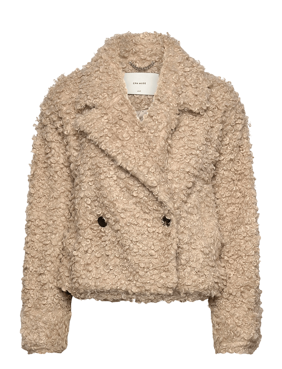 Copenhagen Muse - CMCURLY-JACKET - vestes de printemps - peyote melange - 1