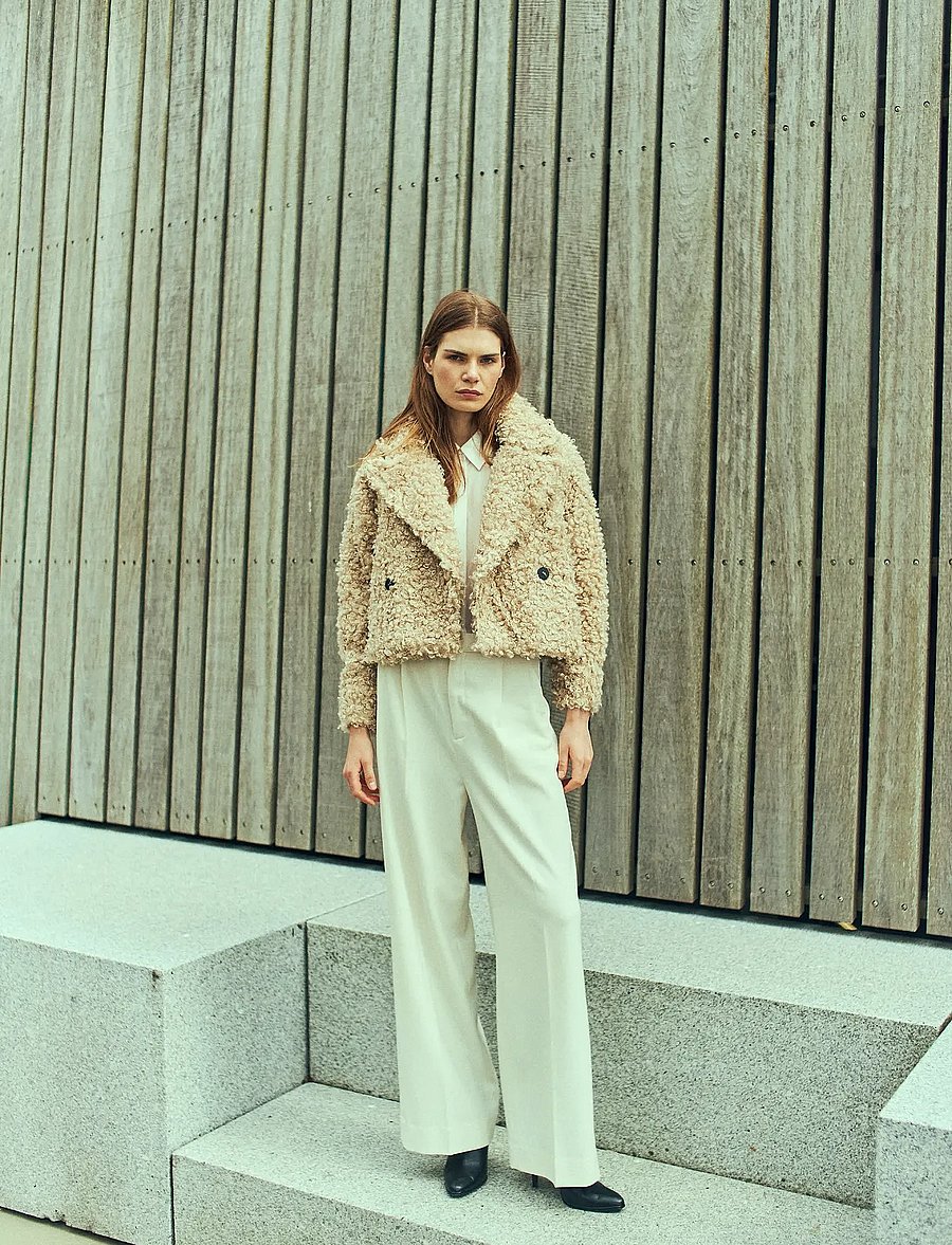 Copenhagen Muse - CMCURLY-JACKET - vestes de printemps - peyote melange - 0