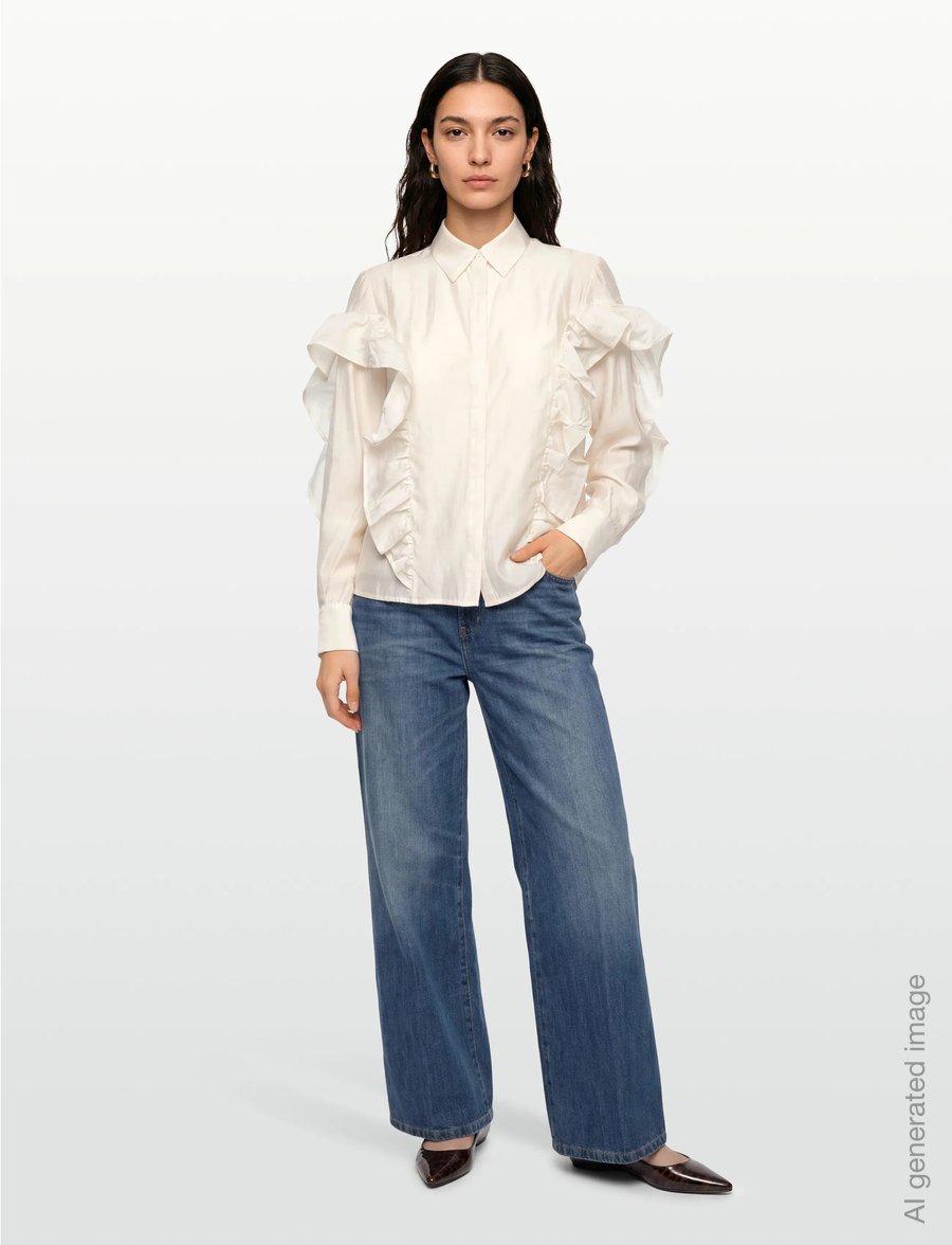 Copenhagen Muse - CMMOLLY-SHIRT - langærmede skjorter - jet stream - 0