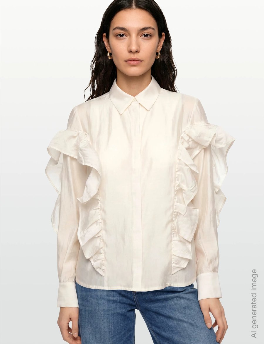 Copenhagen Muse - CMMOLLY-SHIRT - langærmede skjorter - jet stream - 3