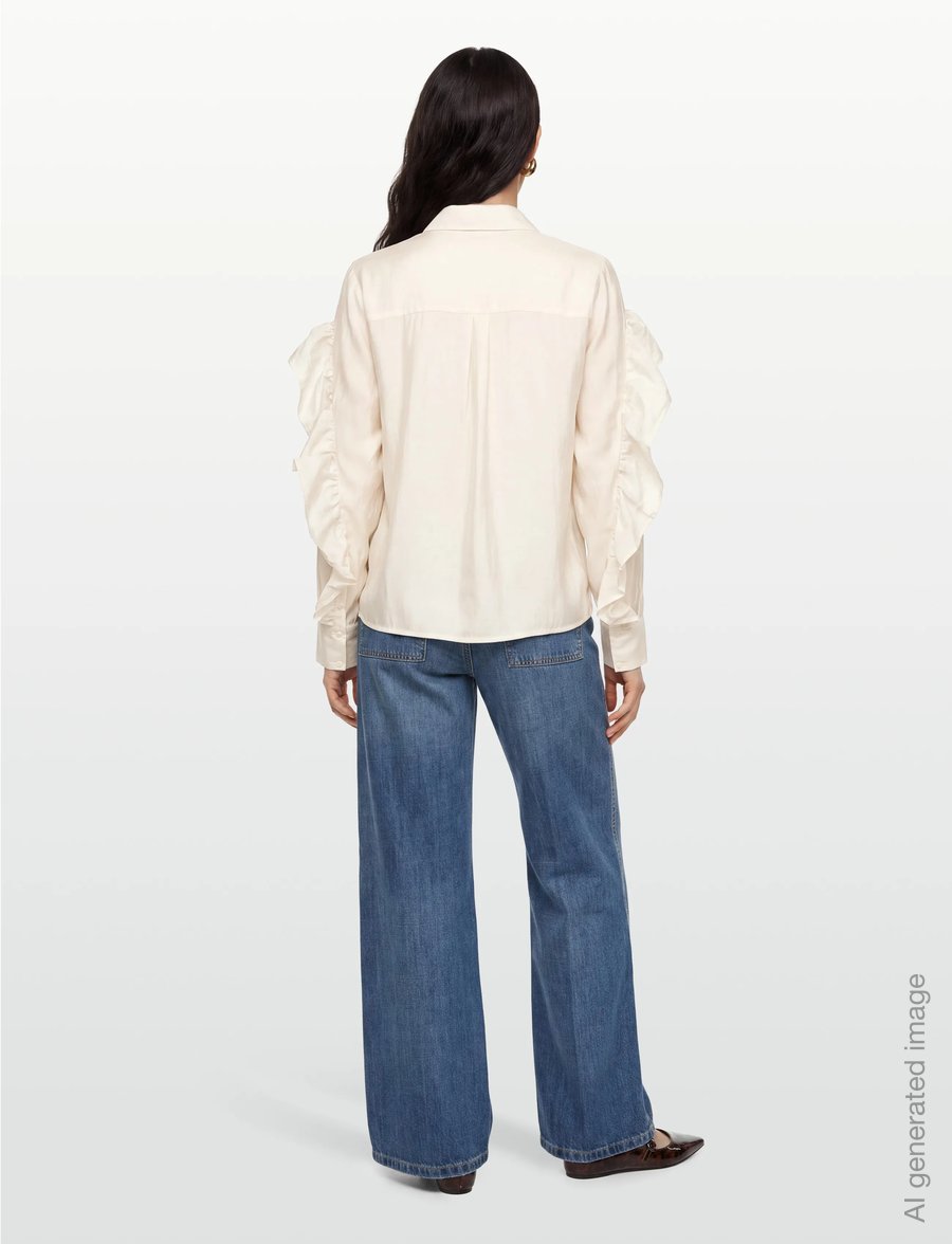 Copenhagen Muse - CMMOLLY-SHIRT - langærmede skjorter - jet stream - 4
