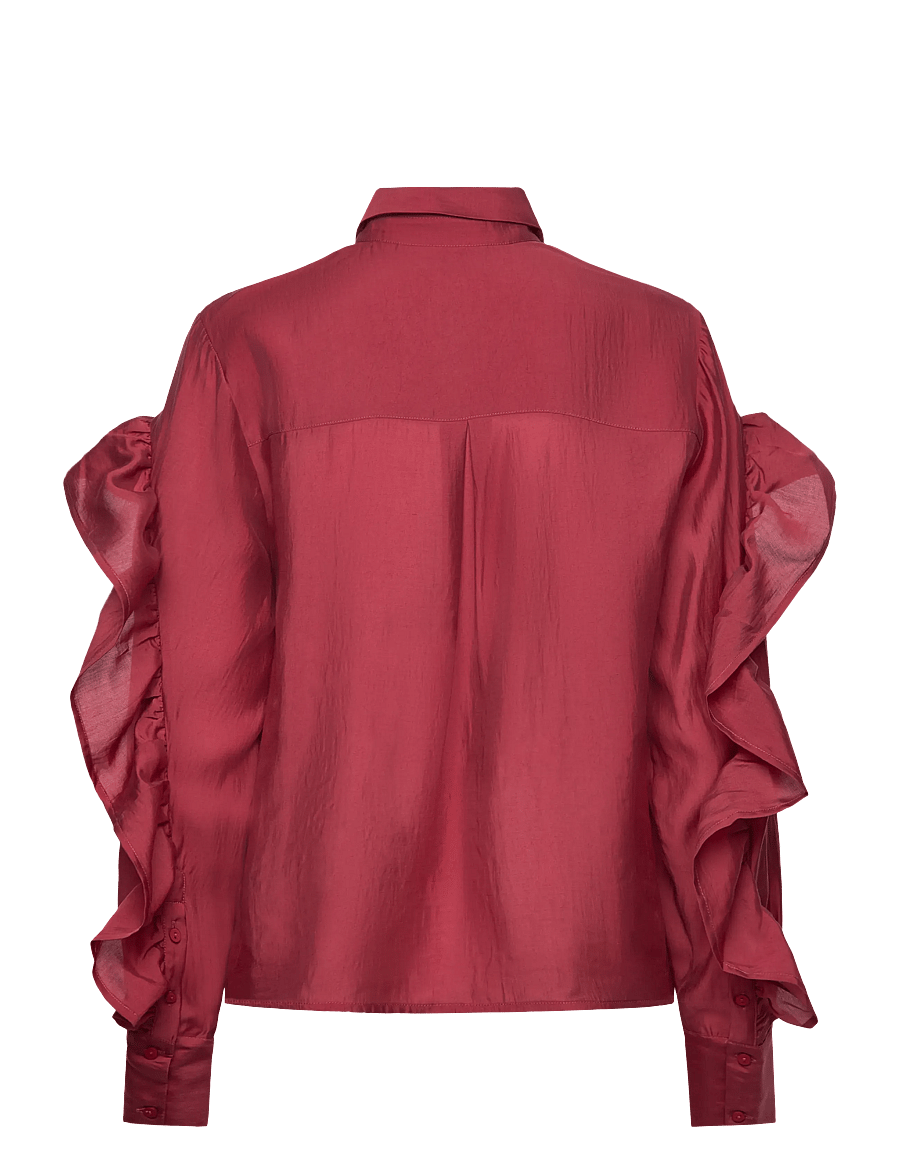 Copenhagen Muse - CMMOLLY-SHIRT - long-sleeved shirts - red pear - 2