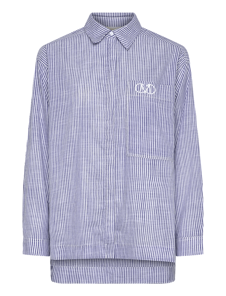 Copenhagen Muse - CMLINE-SHIRT - chemises à manches longues - daphne w. jet stream - 0