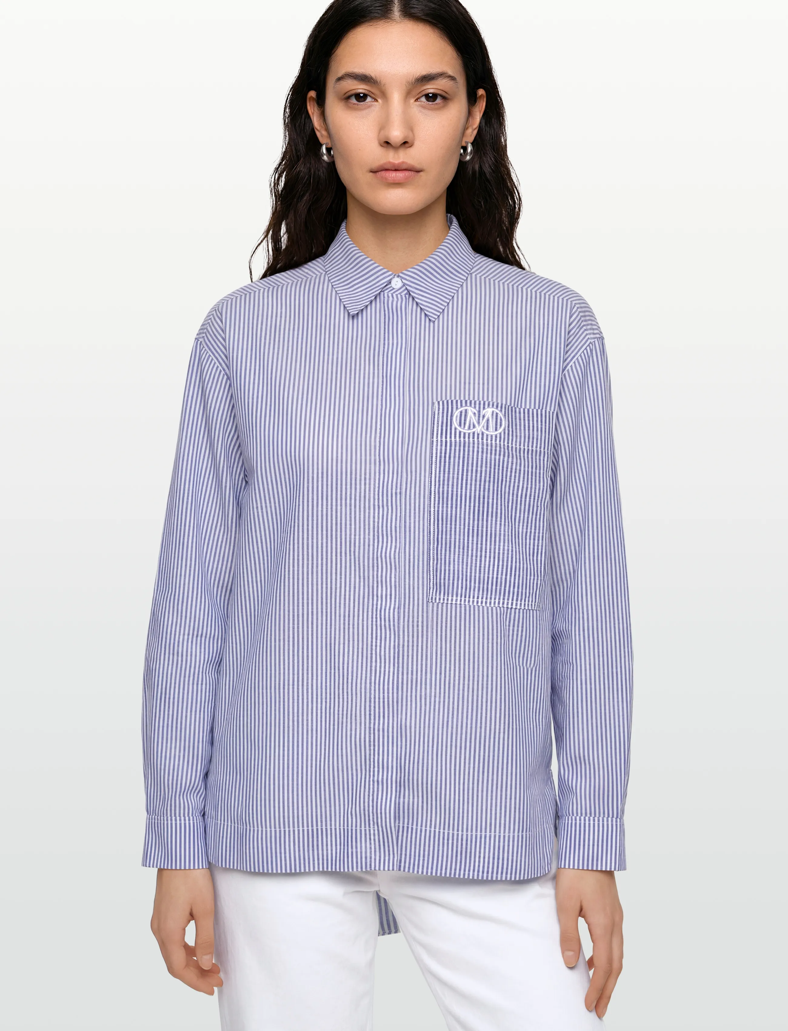 Copenhagen Muse - CMLINE-SHIRT - langärmlige hemden - daphne w. jet stream - 3