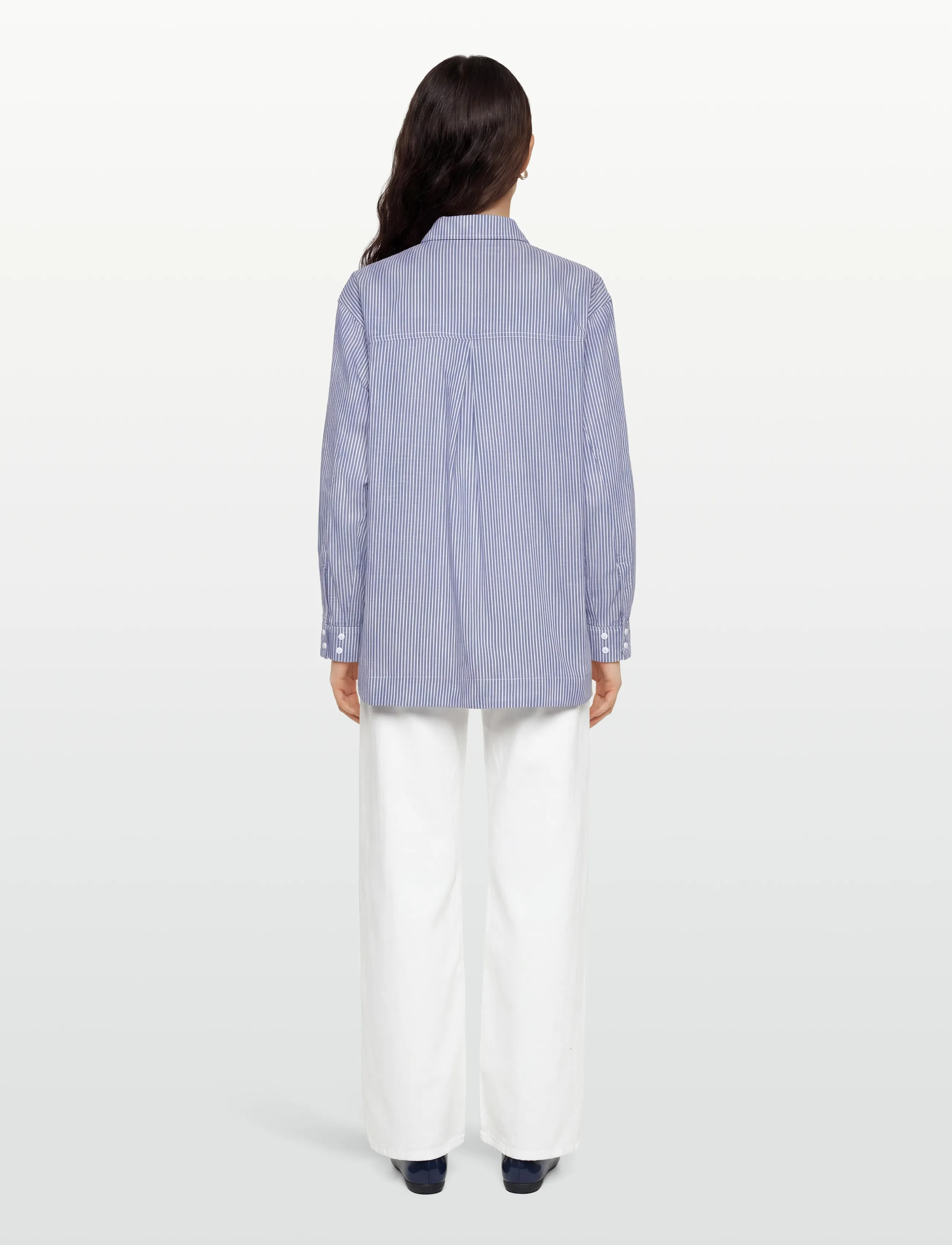 Copenhagen Muse - CMLINE-SHIRT - langärmlige hemden - daphne w. jet stream - 4