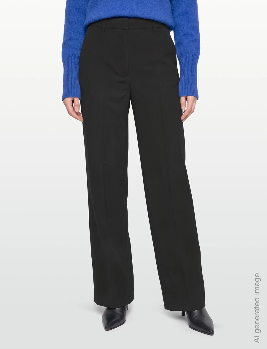 Copenhagen Muse - CMTAILOR-PANTS - kostymbyxor - black - 3