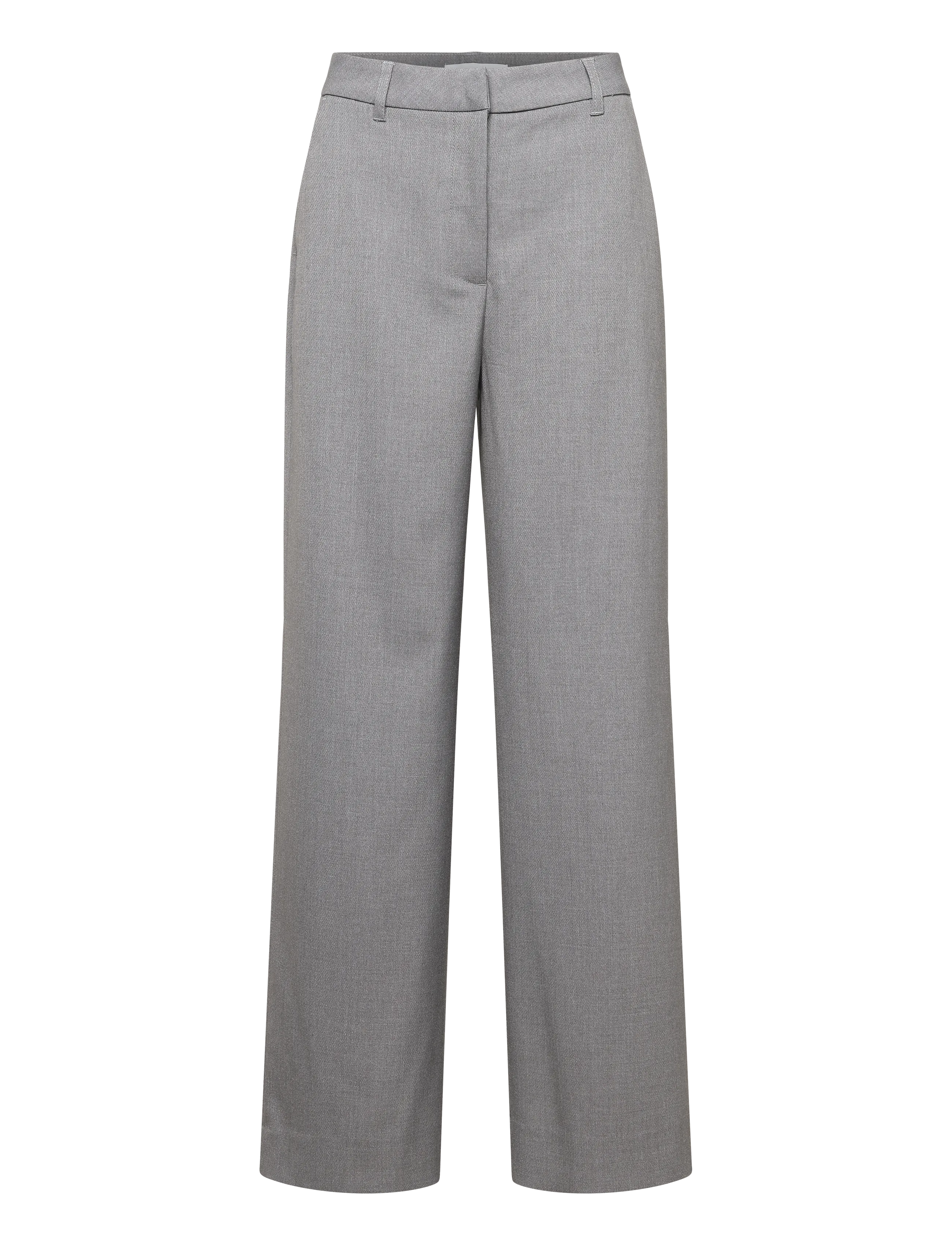 Copenhagen Muse CMTAILOR-PANTS - Püksid - LIGHT GREY MELANGE / grey