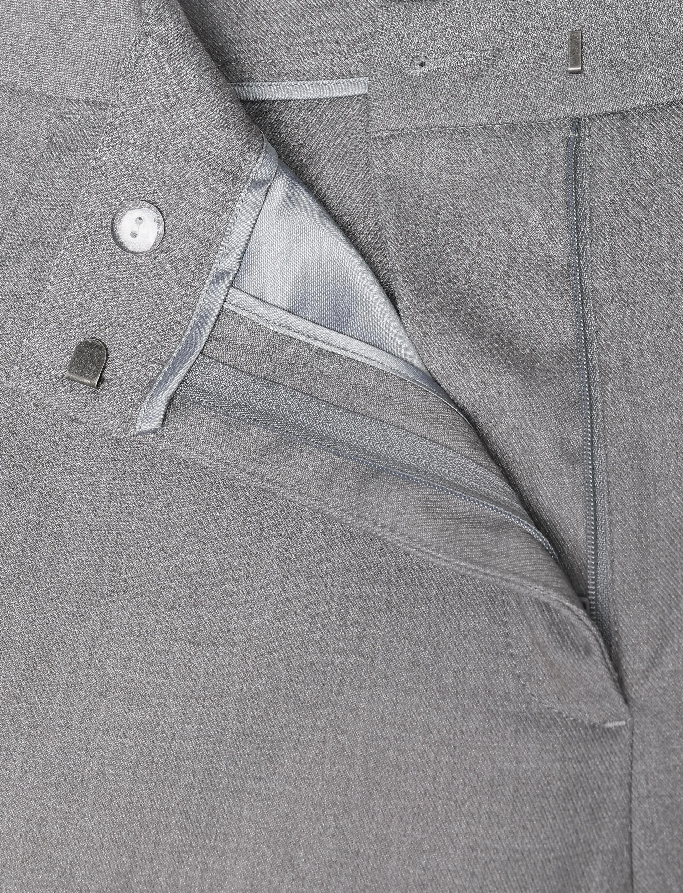 Copenhagen Muse - CMTAILOR-PANTS - suvised sooduspakkumised - light grey melange - 3
