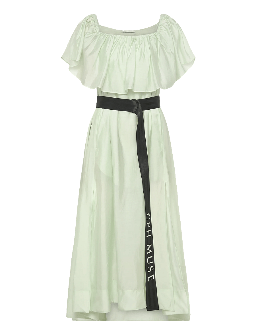 Copenhagen Muse - CMMOLLY-DRESS - cocktailkleider - green tint - 1