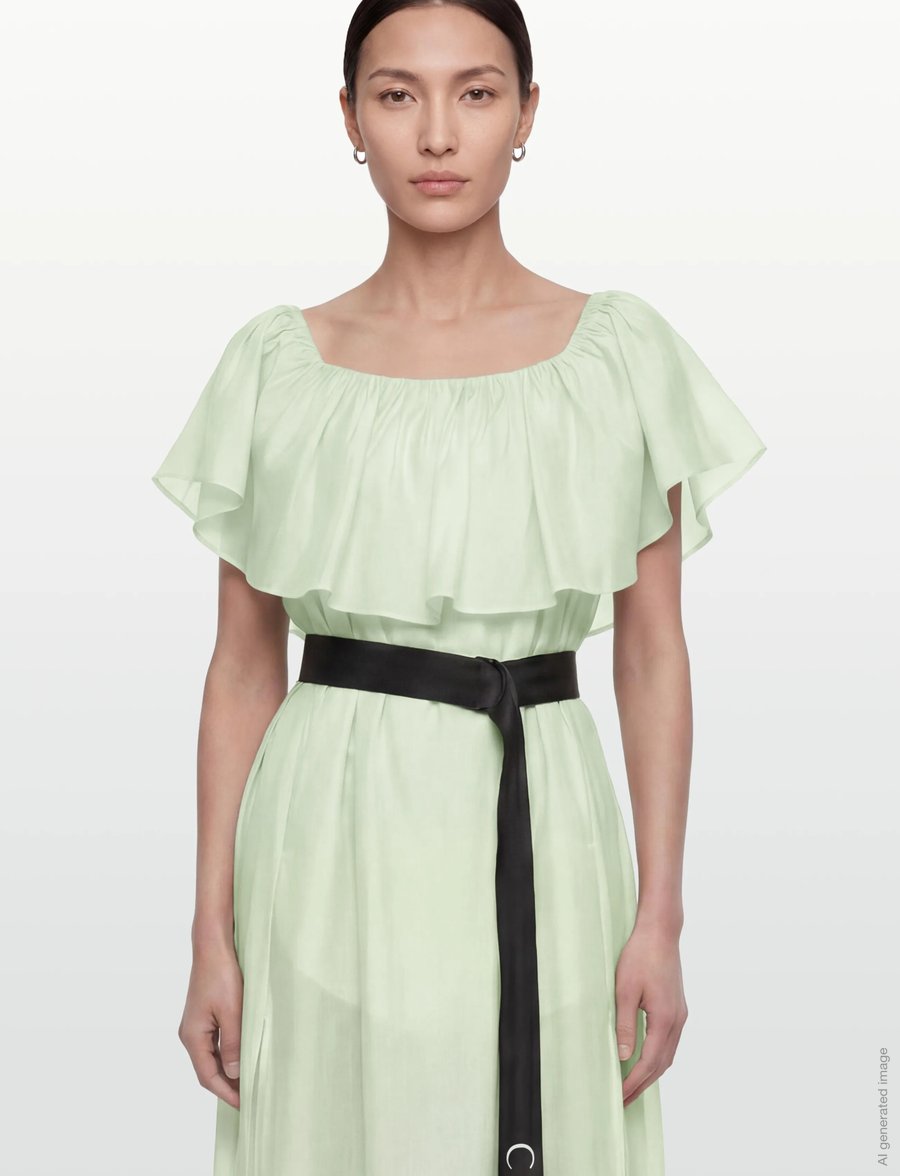 Copenhagen Muse - CMMOLLY-DRESS - cocktailkleider - green tint - 3