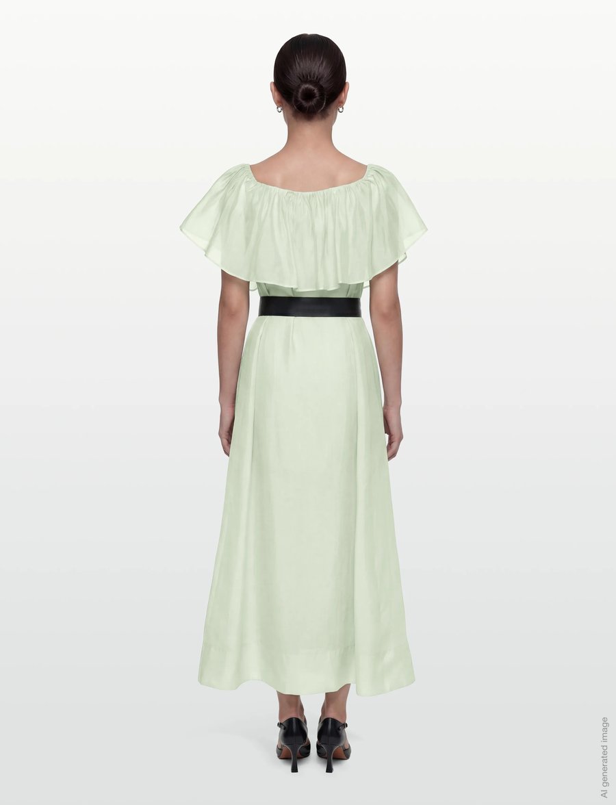 Copenhagen Muse - CMMOLLY-DRESS - cocktailkleider - green tint - 4