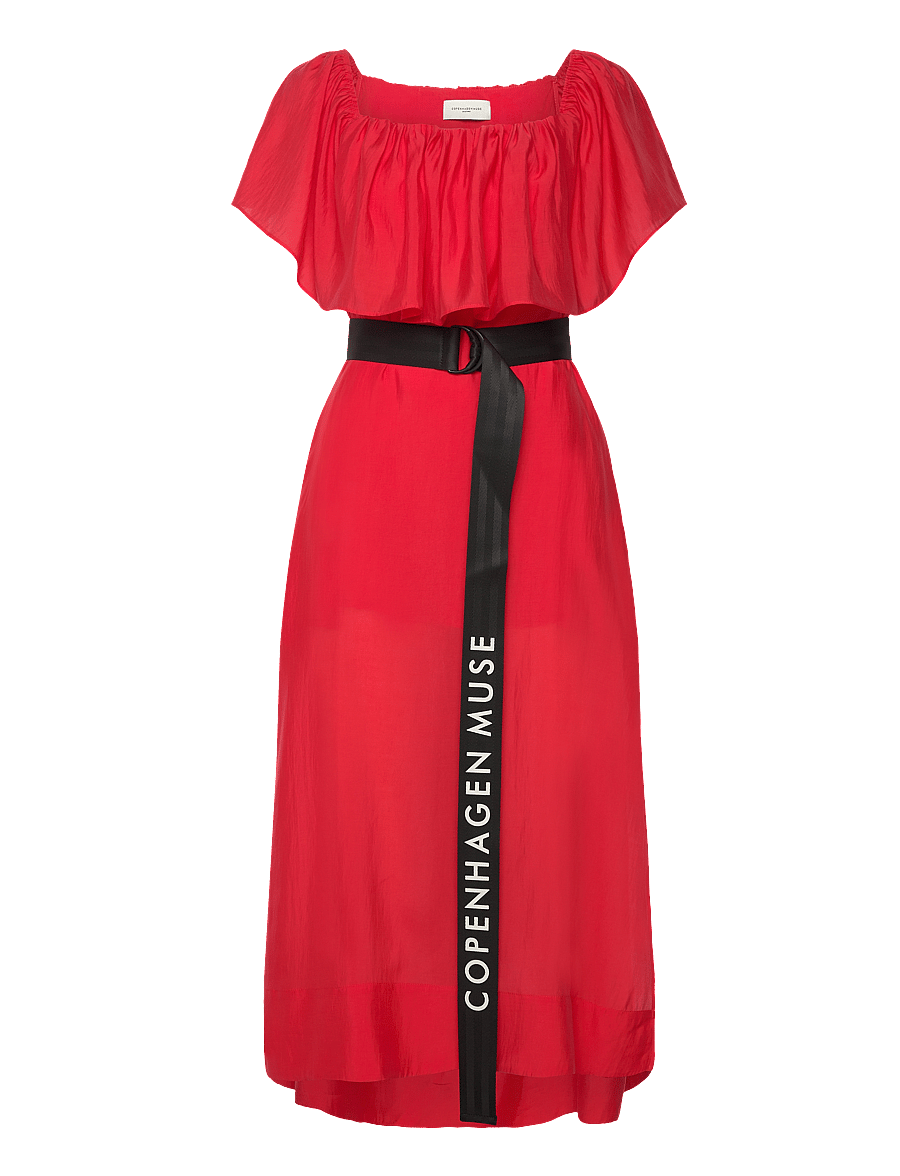 Copenhagen Muse - CMMOLLY-DRESS - cocktailkleider - tomato - 0