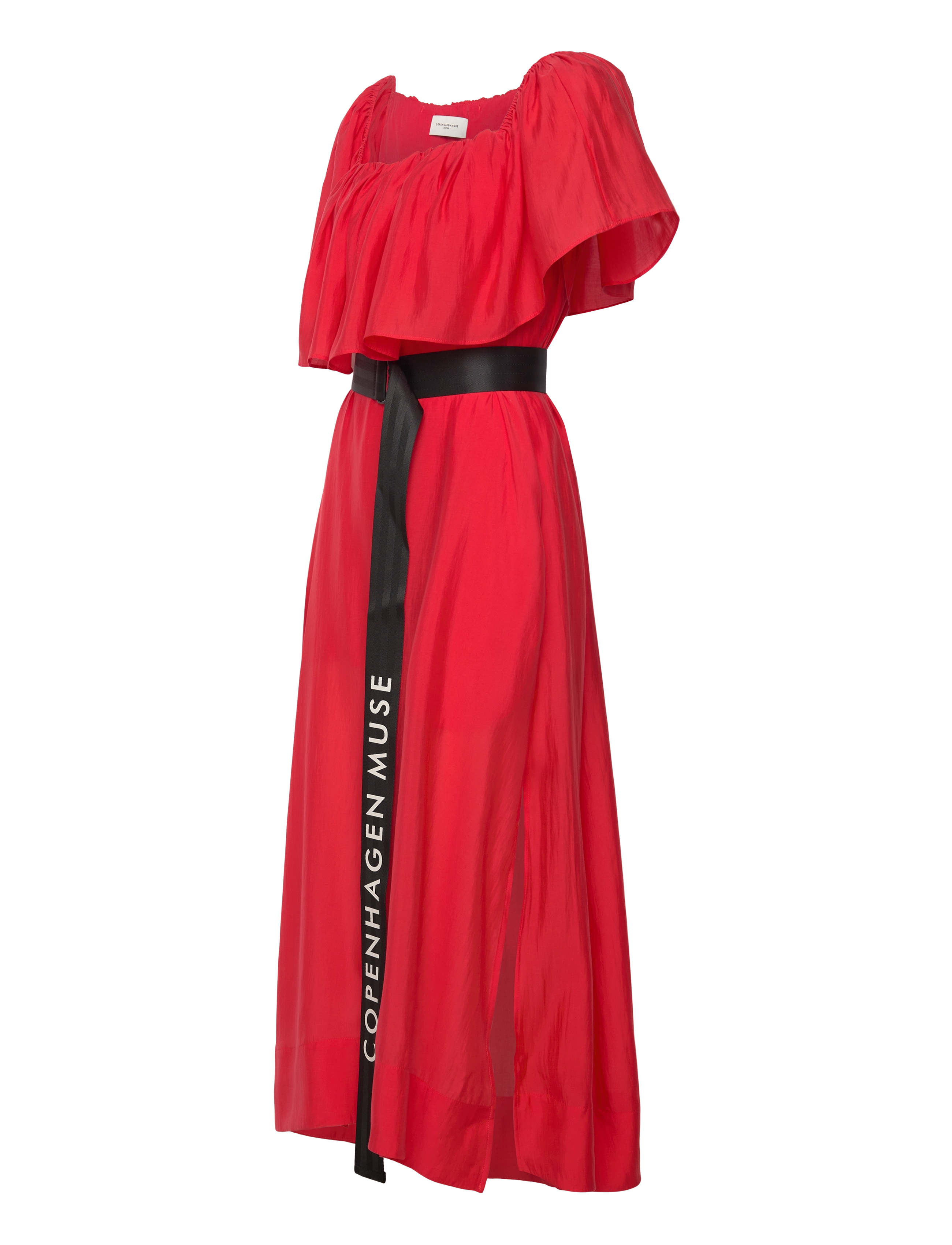 Copenhagen Muse - CMMOLLY-DRESS - cocktail dresses - tomato - 2