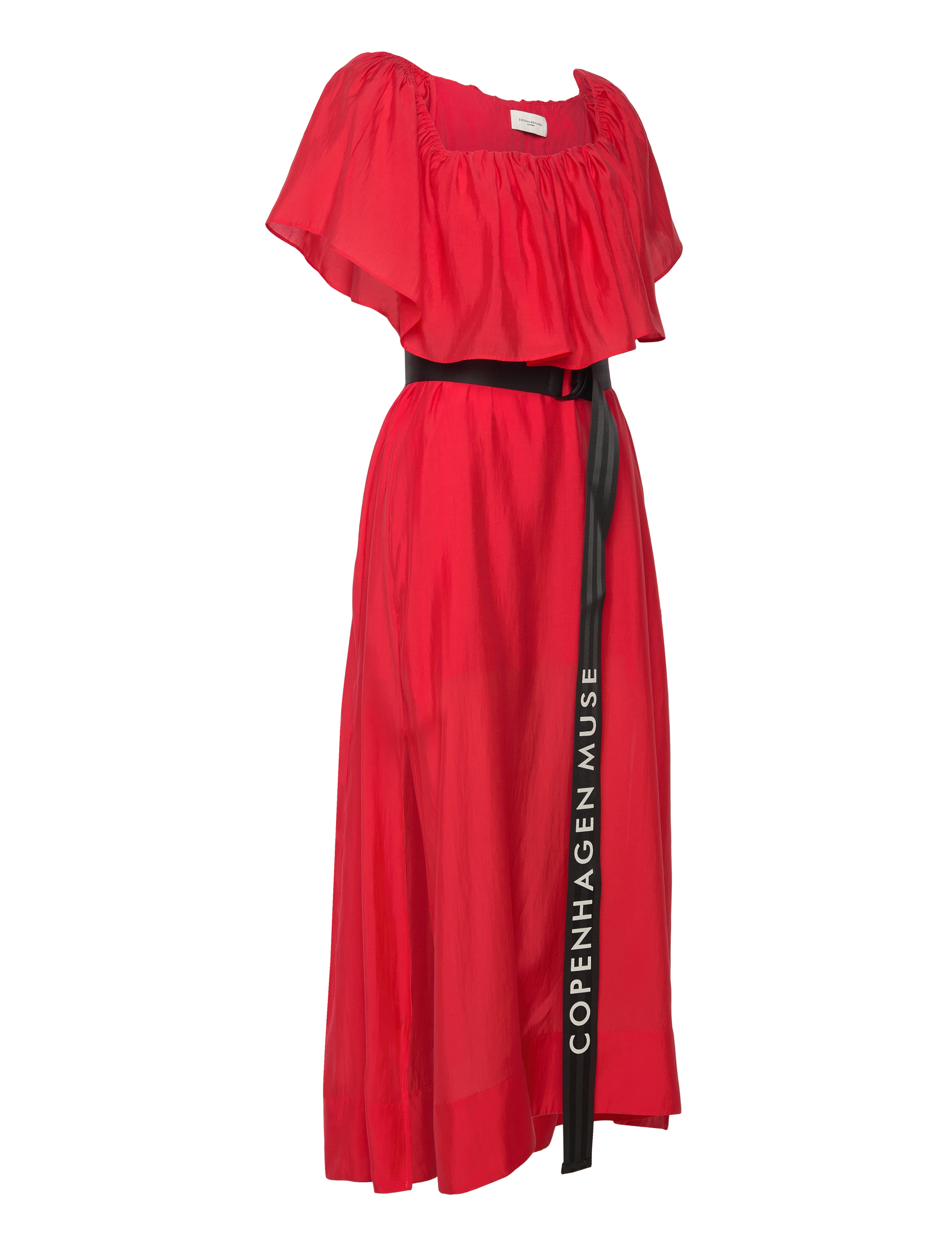 Copenhagen Muse - CMMOLLY-DRESS - cocktail dresses - tomato - 3