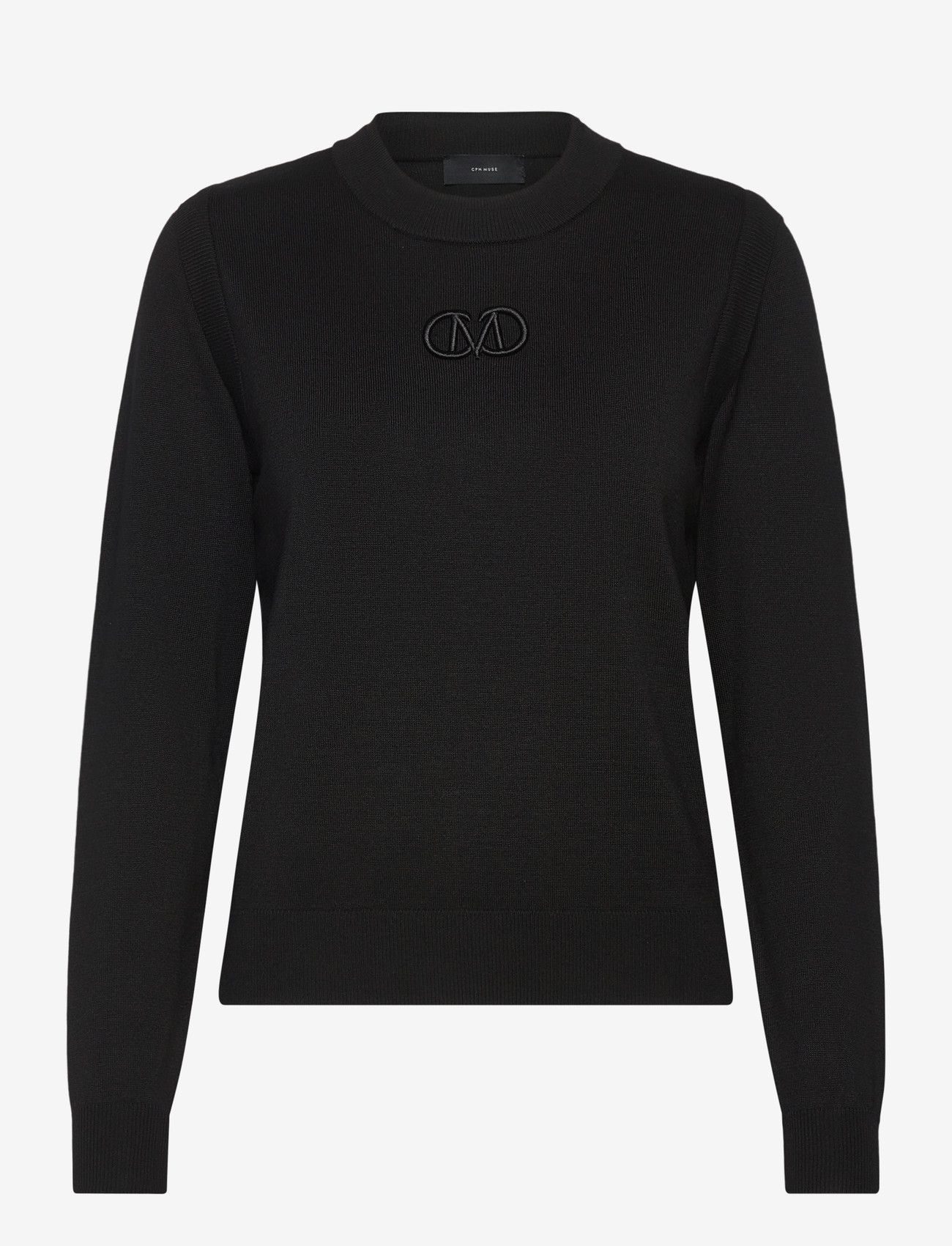 Copenhagen Muse - CMVERAN-PULLOVER - striktrøjer - black - 0