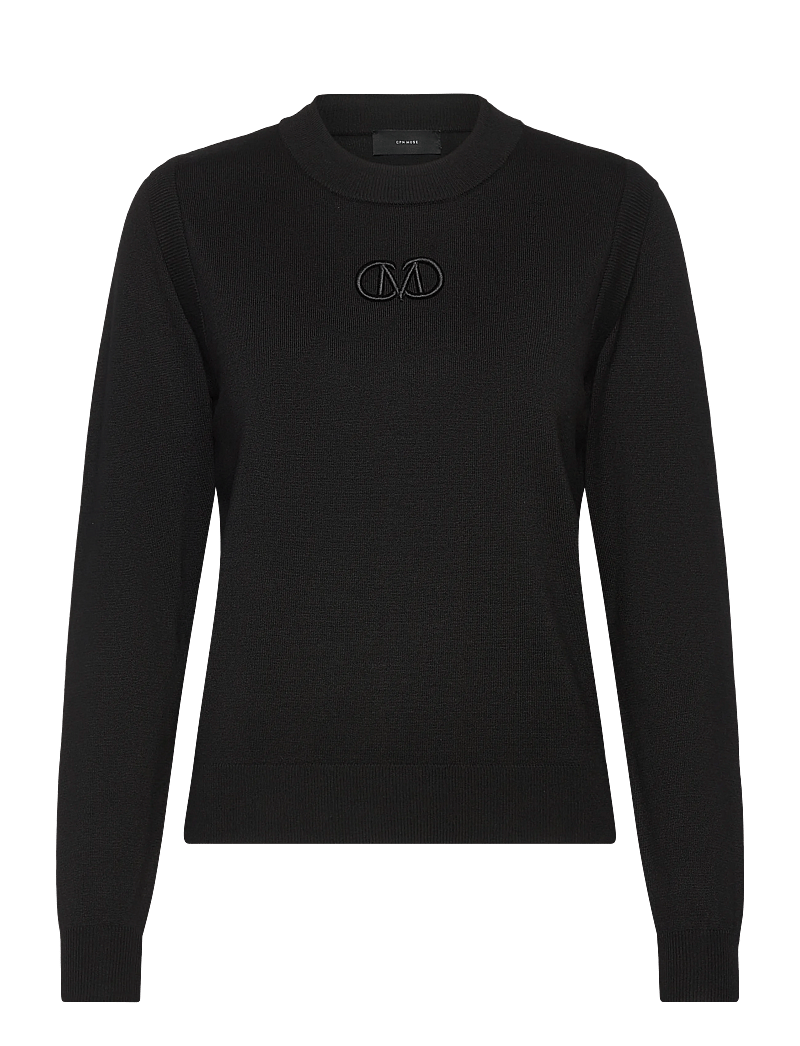 Copenhagen Muse - CMVERAN-PULLOVER - striktrøjer - black - 0
