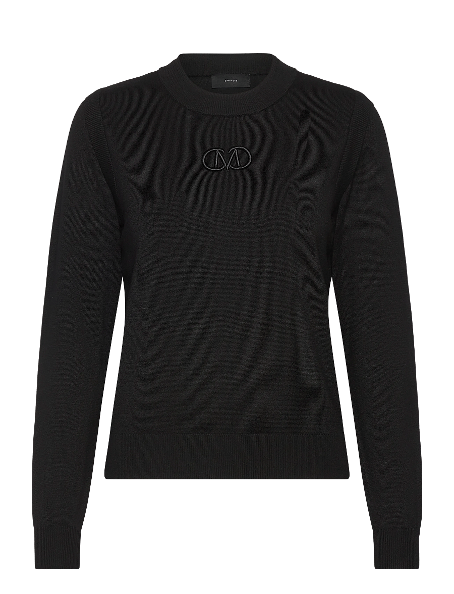Copenhagen Muse - CMVERAN-PULLOVER - jumpers - black - 1