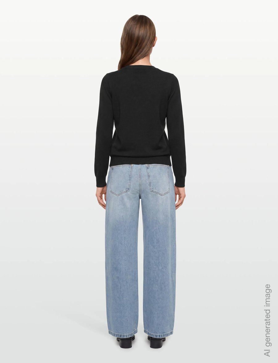 Copenhagen Muse - CMVERAN-PULLOVER - jumpers - black - 4