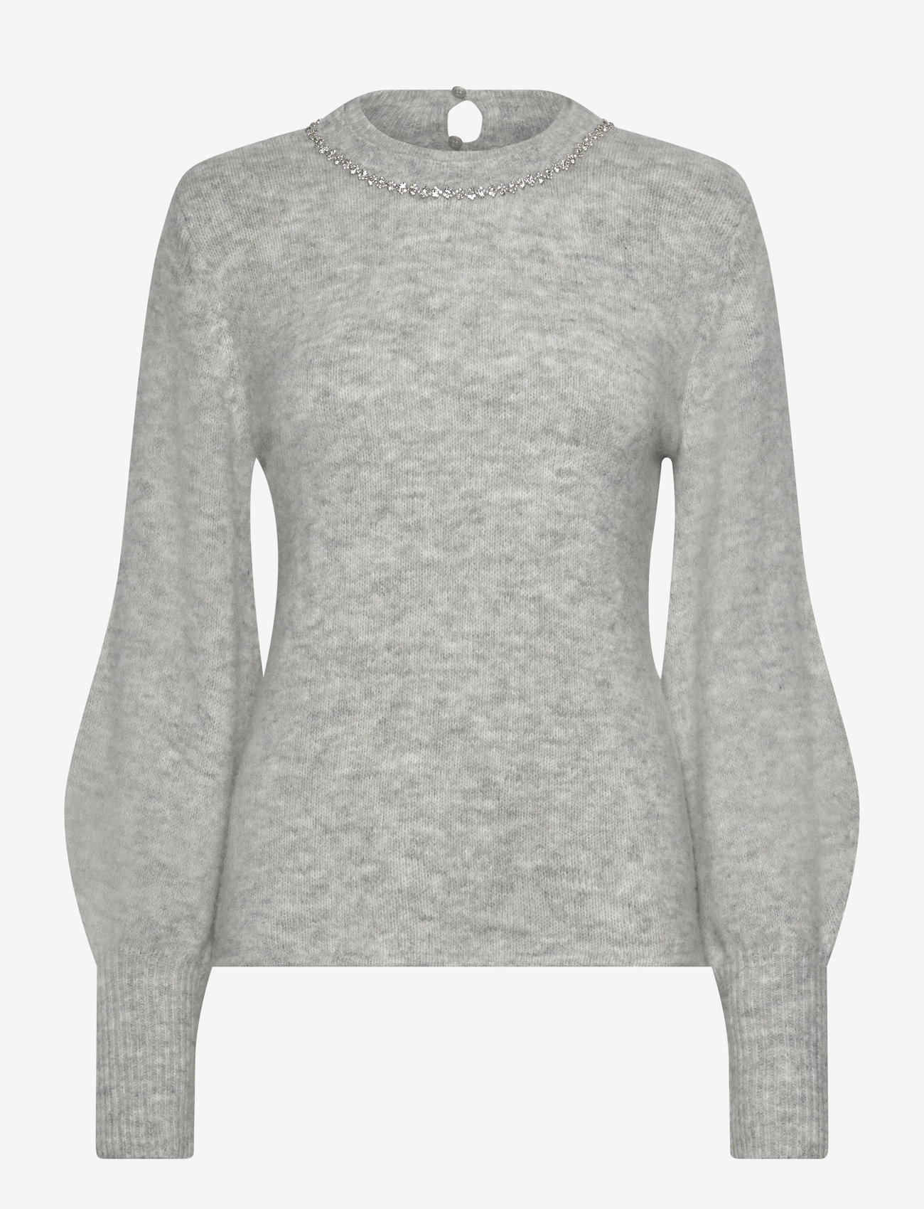 Copenhagen Muse - CMIBRA-PULLOVER - megztiniai - light grey melange - 0