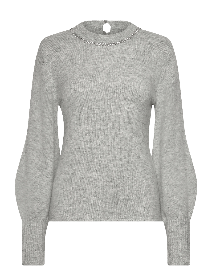 Copenhagen Muse - CMIBRA-PULLOVER - pullover - light grey melange - 0