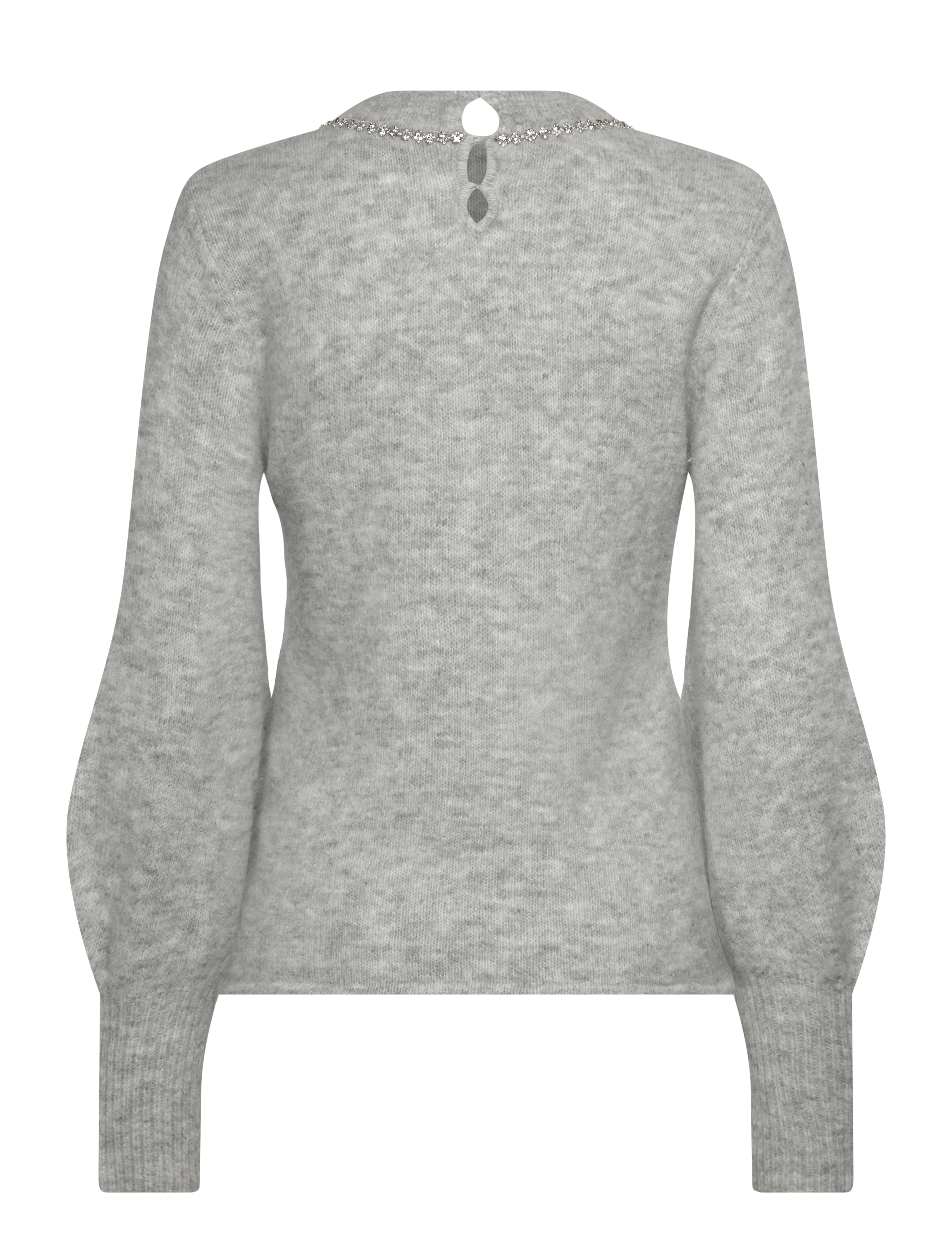 Copenhagen Muse - CMIBRA-PULLOVER - pullover - light grey melange - 1