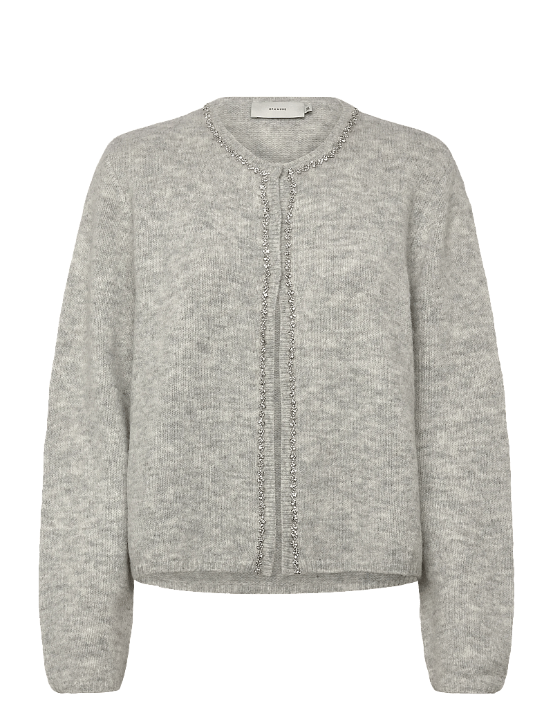 Copenhagen Muse - CMIBRA-CARDIGAN - kardiganid - light grey melange - 1